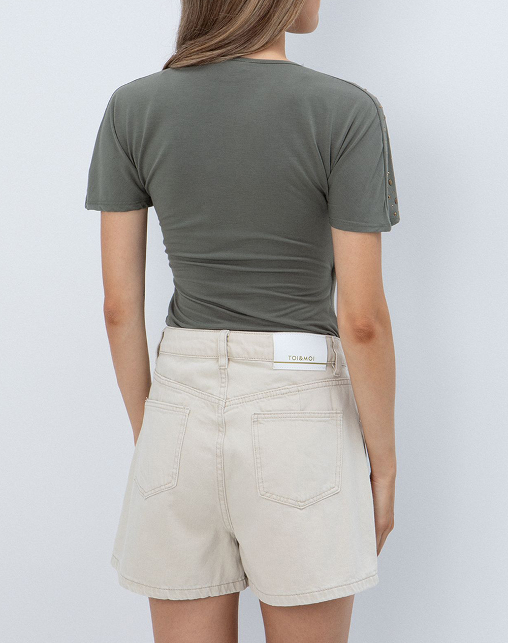 TOI&MOI TOI&MOI ΜΠΛΟΥΖΑ 80-6791-126-334 Khaki - 2