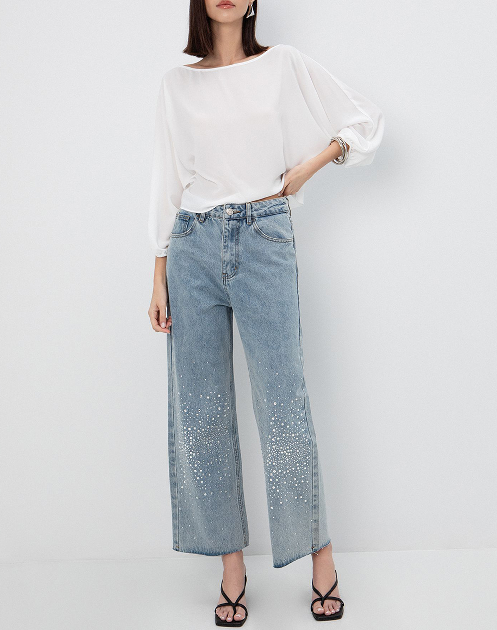 Toi Moi Μπλούζα 30-5823-126-1002 Offwhite Γυναικεία ρούχα μπλούζες Τοπ Κορμακια Politikos Shop Πολιτικός