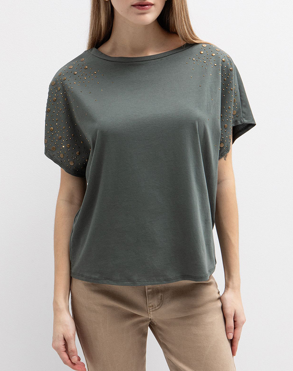 TOI&MOI ΜΠΛΟΥΖΑ 80-6788-126-334 Khaki
