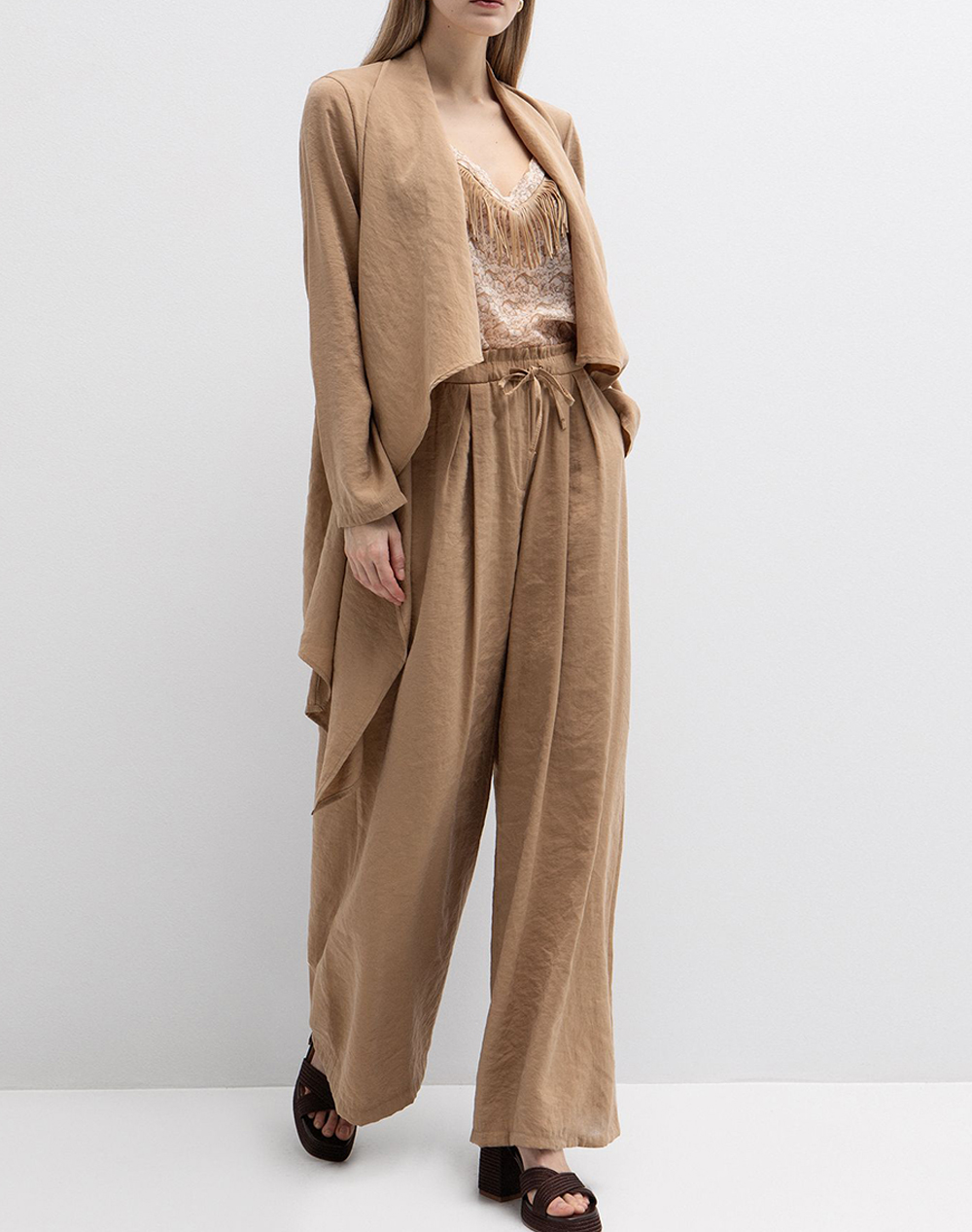 Toi Moi Ζακέτα 40-0879-126-322 Camel Γυναικεία ρούχα Πανωφορια Σακακια Politikos Shop Πολιτικός