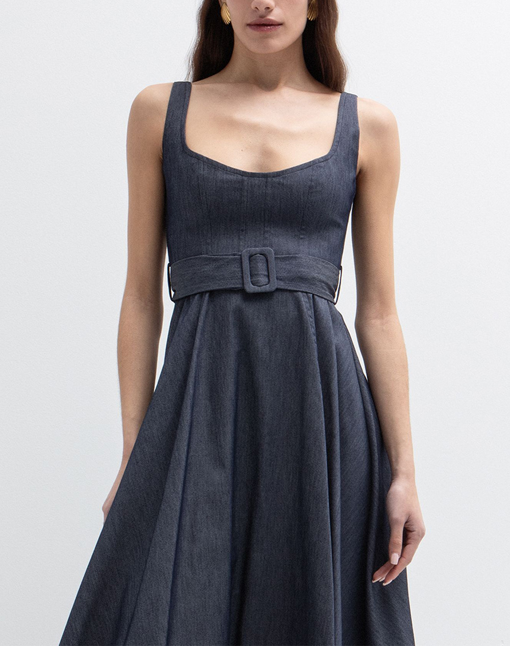 Toi Moi Φόρεμα 50-6746-126-850 Denimblue Γυναικεία ρούχα φορέματα Politikos Shop Πολιτικός