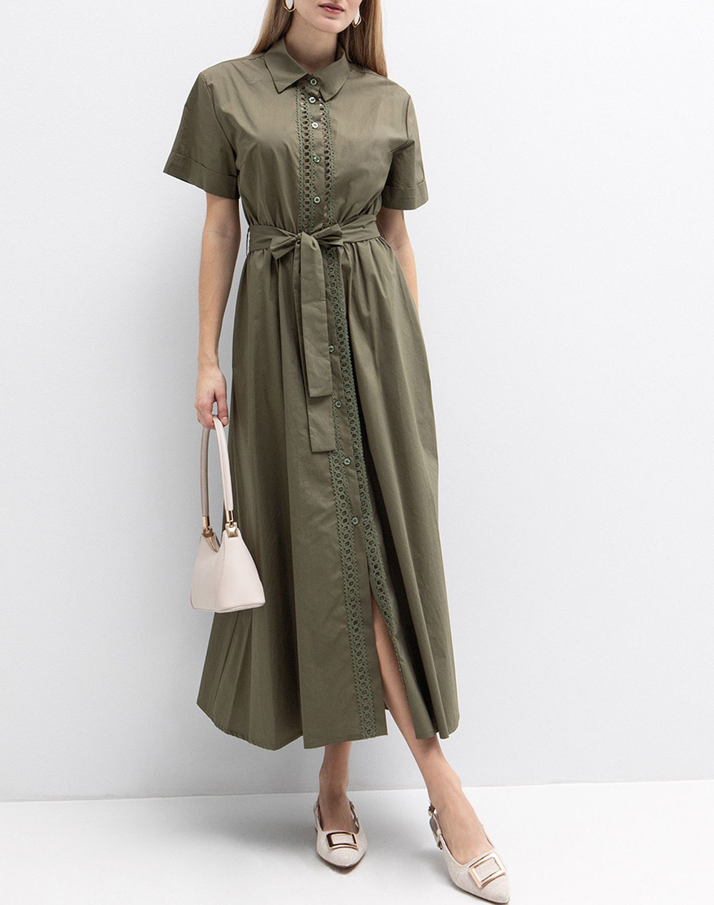 TOI&MOI ΜΑΞΙ ΦΟΡΕΜΑ 50-6751-126-334 Khaki