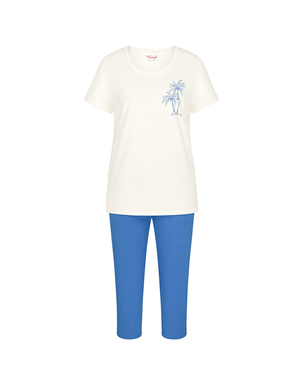 Triumph Sets Pk Capri X 03 10227221-Pw01 Multi Γυναικεία Homewear Πιτζαμες Politikos Shop Πολιτικός