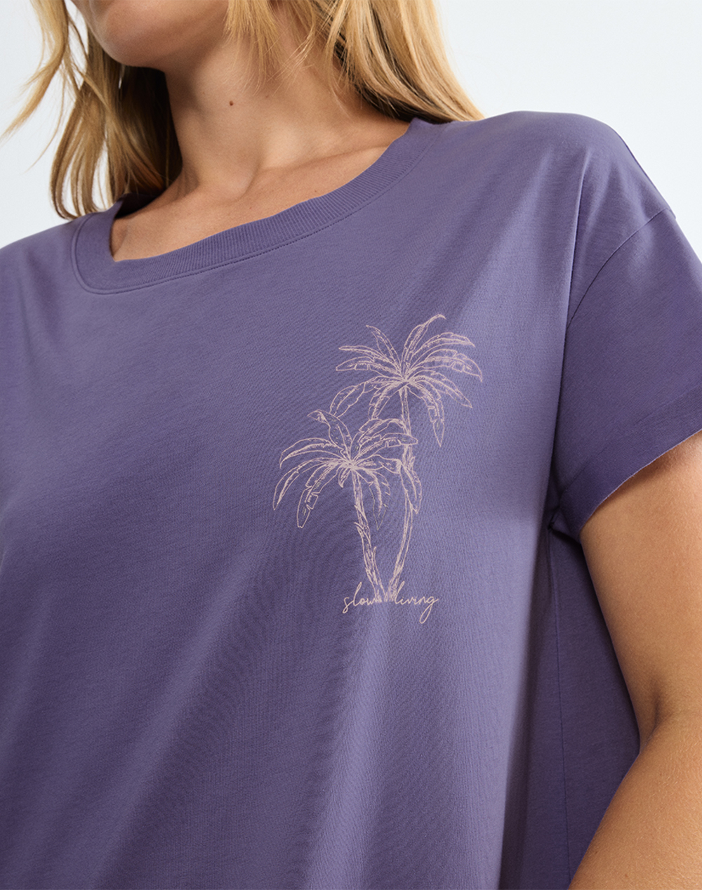 TRIUMPH Nightdresses NDK X 10221117-3595-3595 Purple φωτογραφία