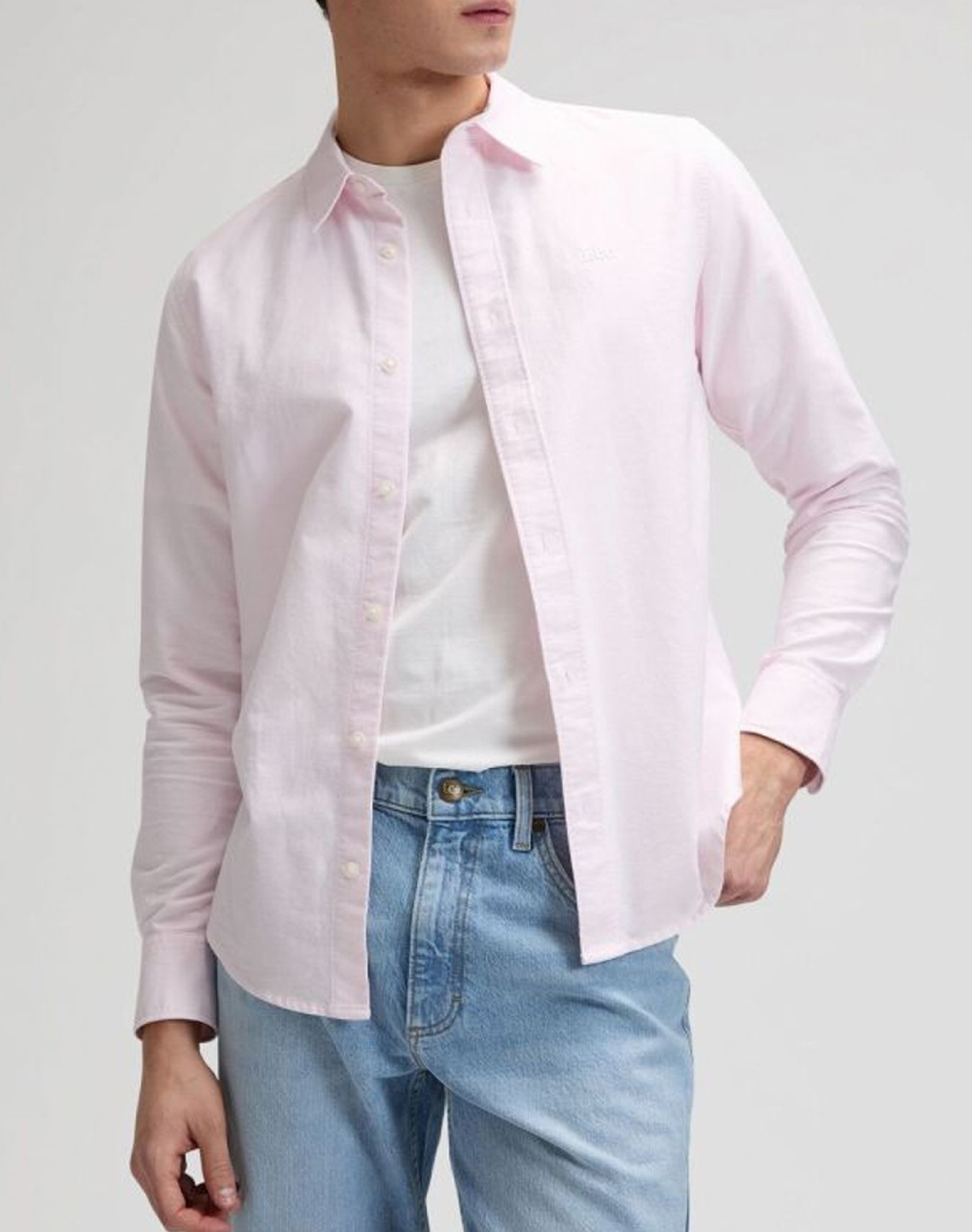 LEE SHIRT 112376560-PINK CROSS LightPink