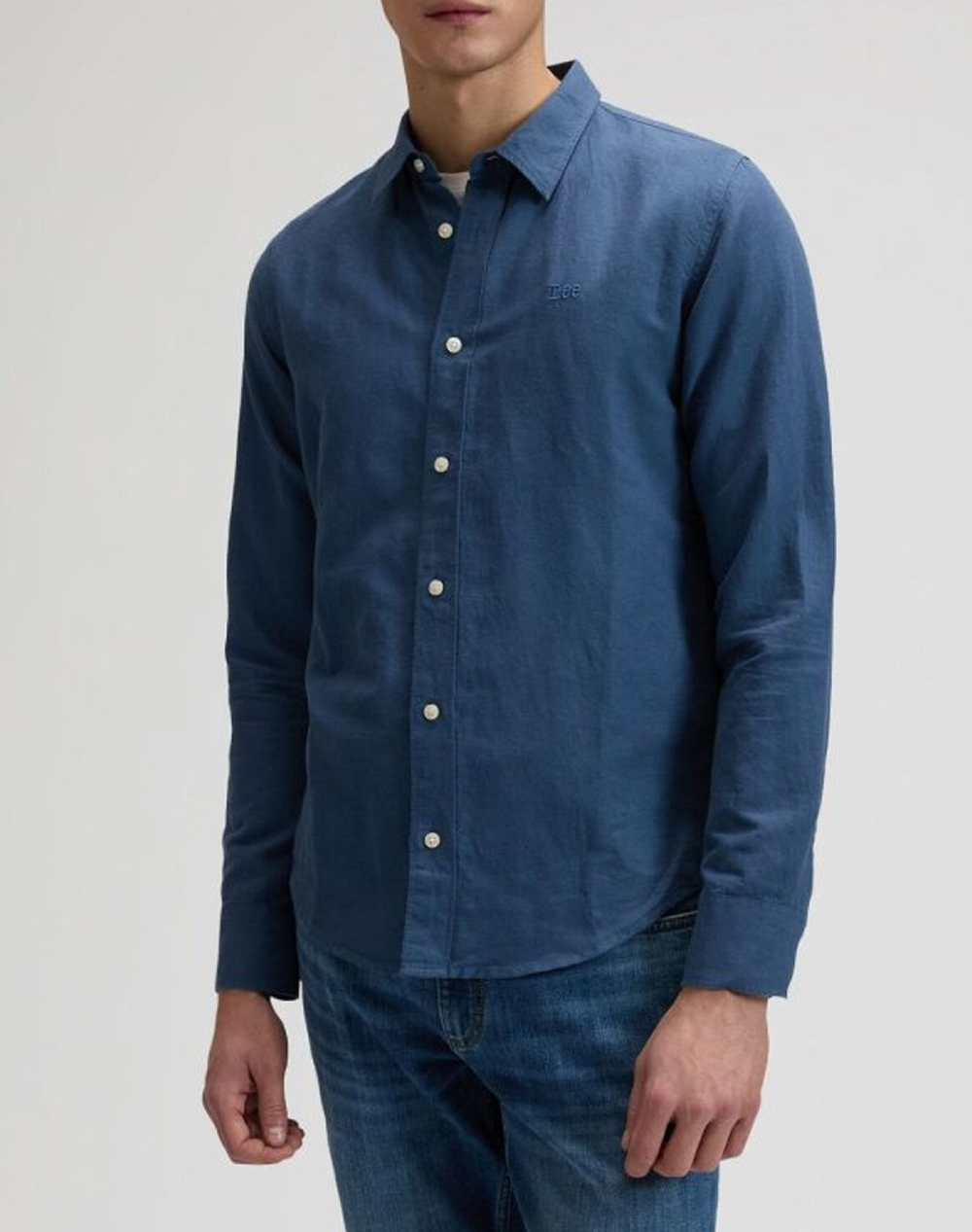 LEE SHIRT 112376544-ACADEMY BLUE NavyBlue