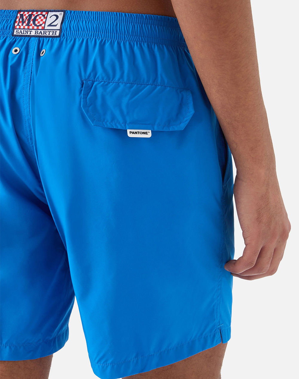 Mc2 Lighting Pantone-Swimshort-17 Bluette Pnt L Lig0004-01658L-01658L Blue ανδρικά ρούχα μαγιό Σορτς Politikos Shop Πολιτικός