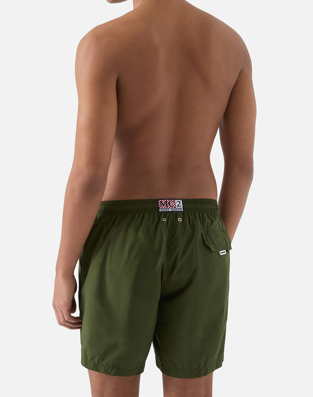 MC2 LIGHTING PANTONE-SWIMSHORT-52 MILITARY PNT L LIG0004-00060L-00060L Khaki φωτογραφία