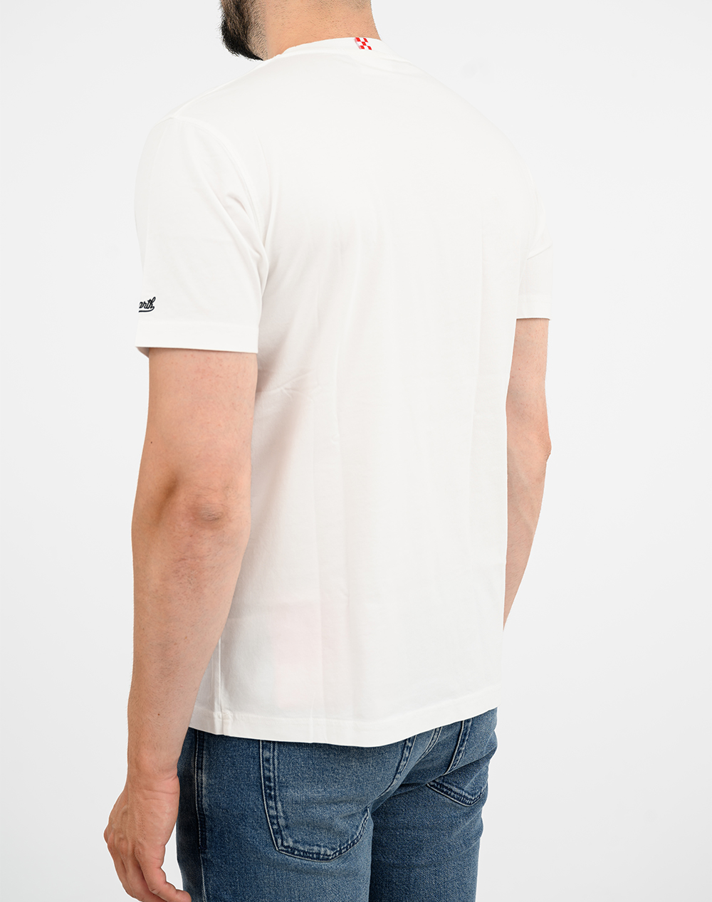 MC2 PORTOFINO-T-SHIRT-GIN CLOCK 01N EMB POT0001-04432L-04432L White φωτογραφία