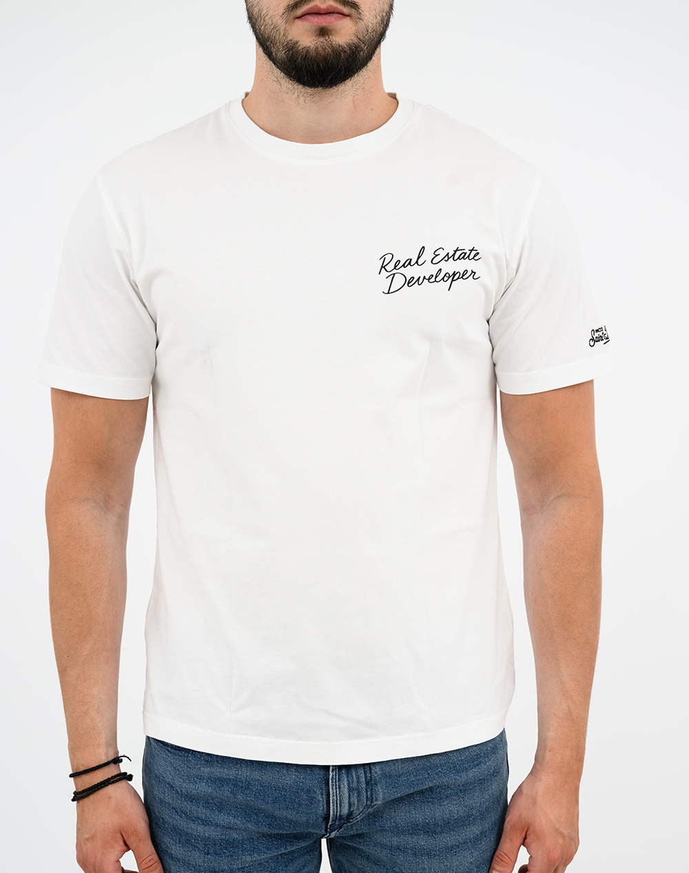 Mc2 Portland-T-Shirt-Estate Developer 01N Prl0002-04305L-04305L White ανδρικά ρούχα μπλούζες T-Shirt Politikos Shop Πολιτικός