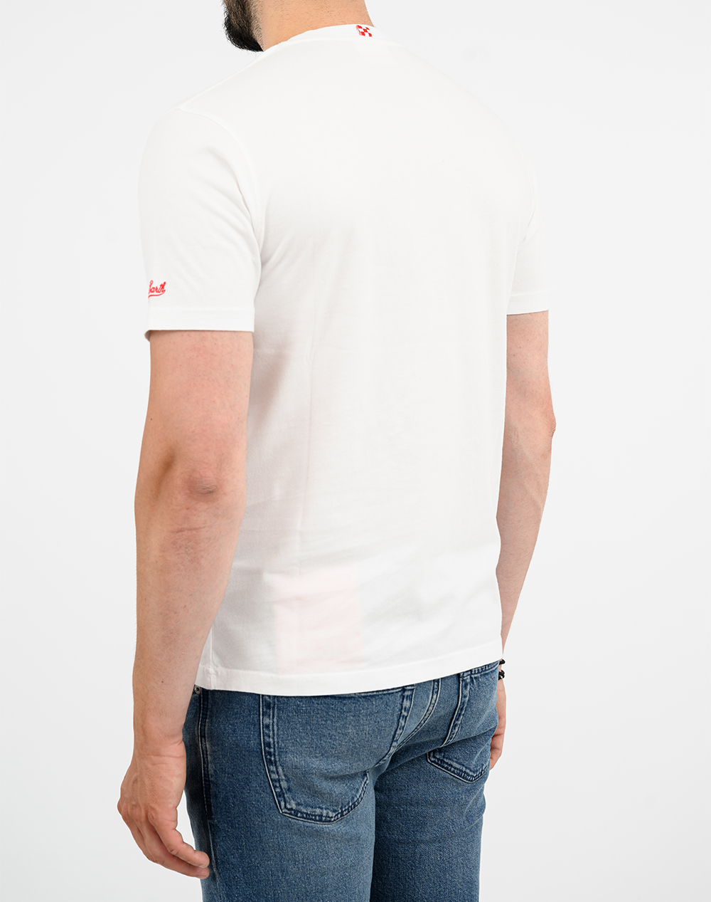 MC2 PORTOFINO-T-SHIRT-SPRITZ 01N EMB POT0001-04381L-04381L White φωτογραφία