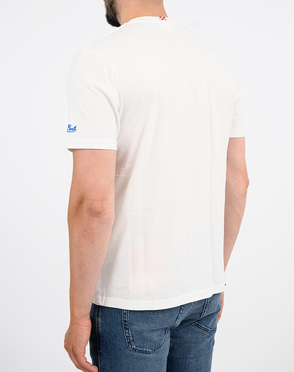 MC2 PORTOFINO-T-SHIRT-GIN GYM 01N EMB POT0001-04335L-04335L White φωτογραφία