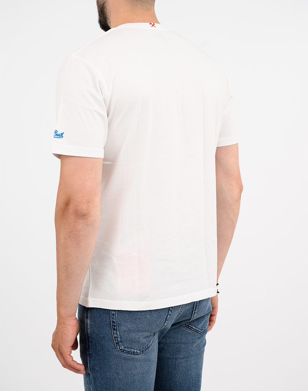 MC2 PORTOFINO-T-SHIRT-SNOOPY PADEL CLUB 01N EMB POT0001-02498L-02498L White φωτογραφία