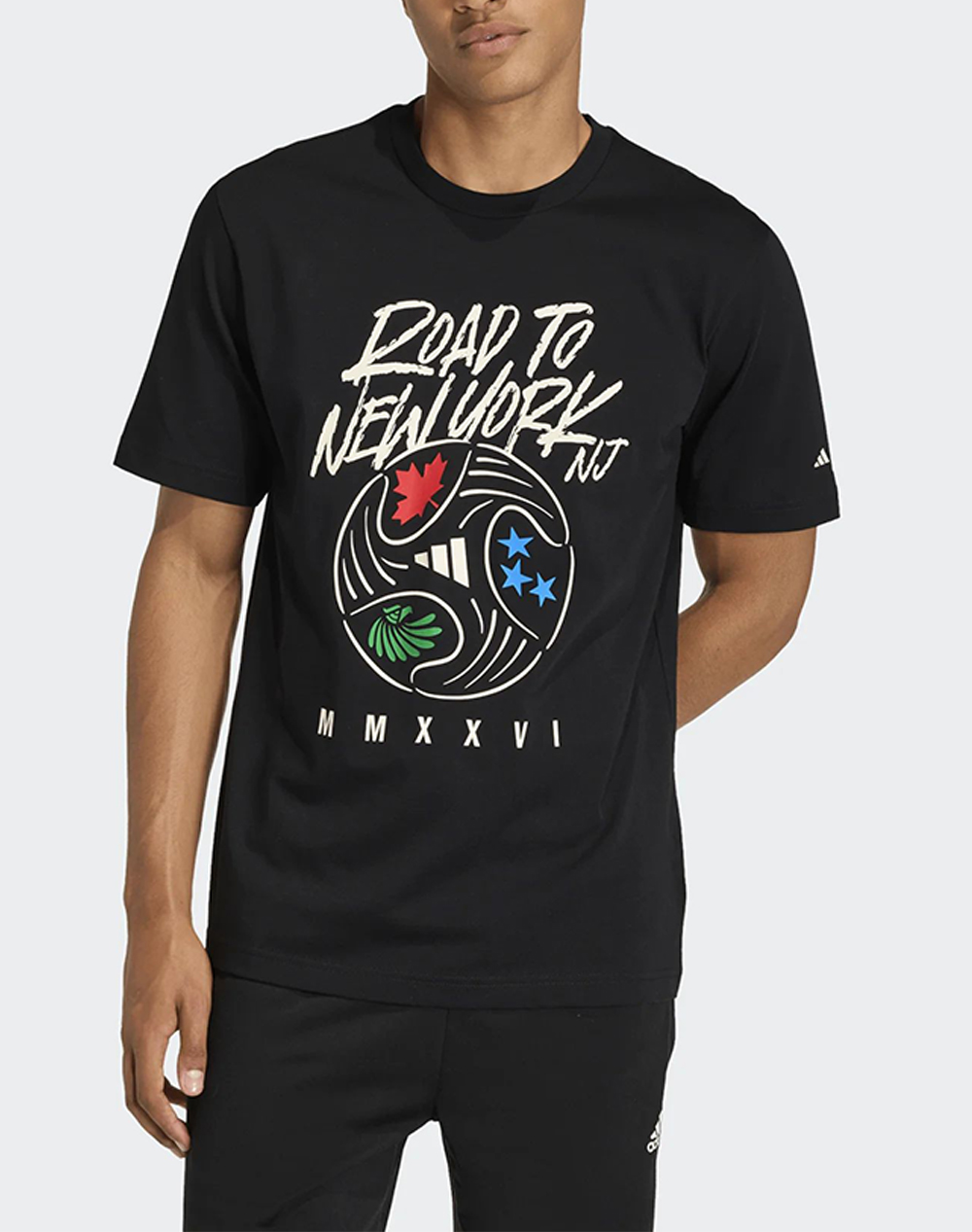 ADIDAS M FTB WC BALL T KB2533-BLACK Black