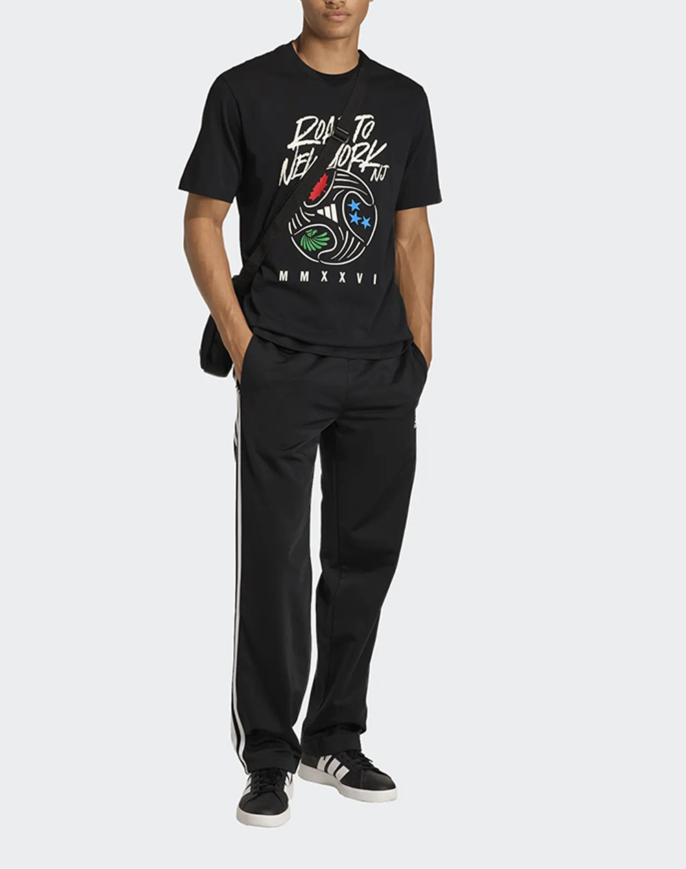 Adidas M Ftb Wc Ball T Kb2533-Black Black ανδρικά ρούχα μπλούζες T-Shirt Politikos Shop Πολιτικός