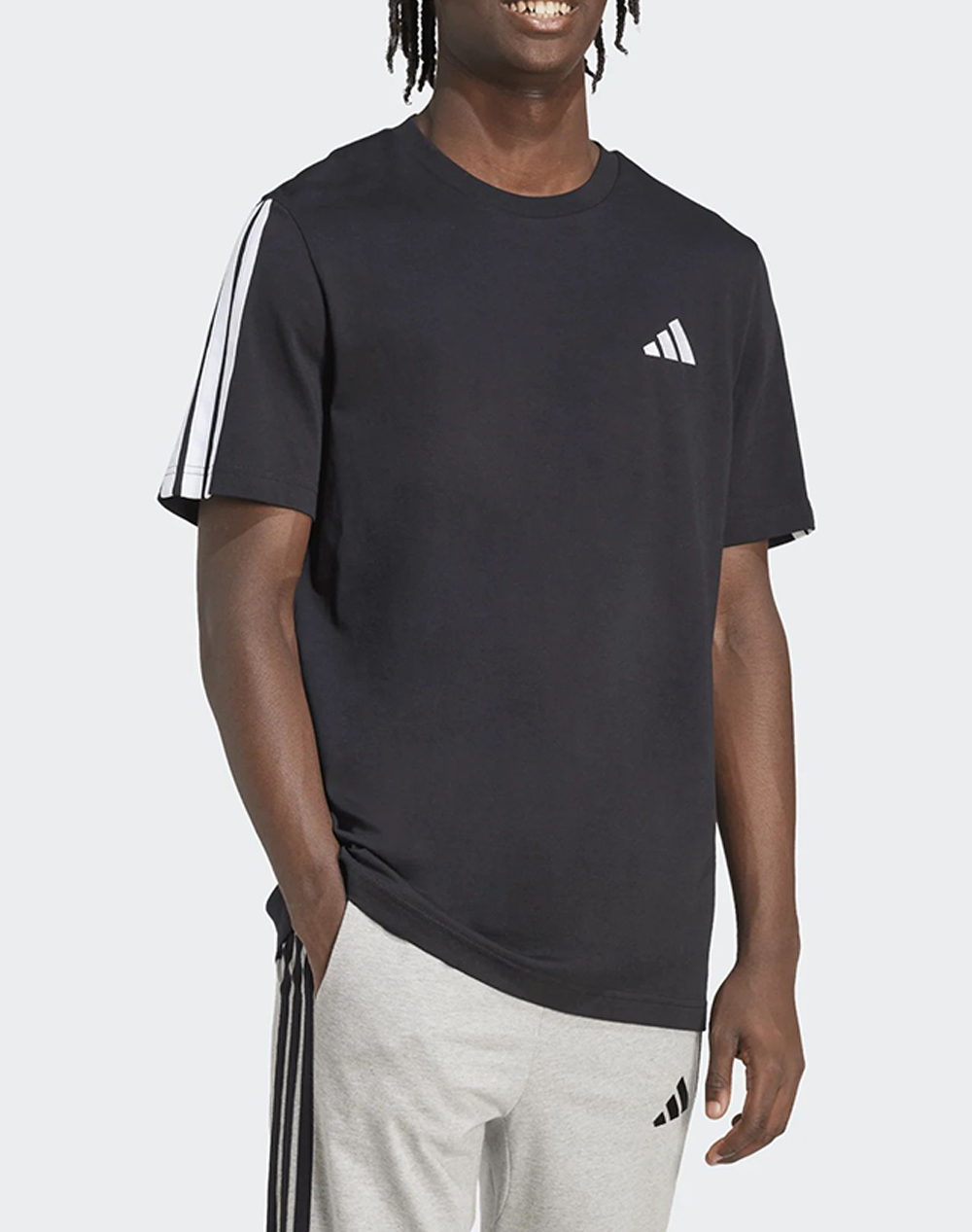 ADIDAS M 3S SJ T JV6783-BLACK Black