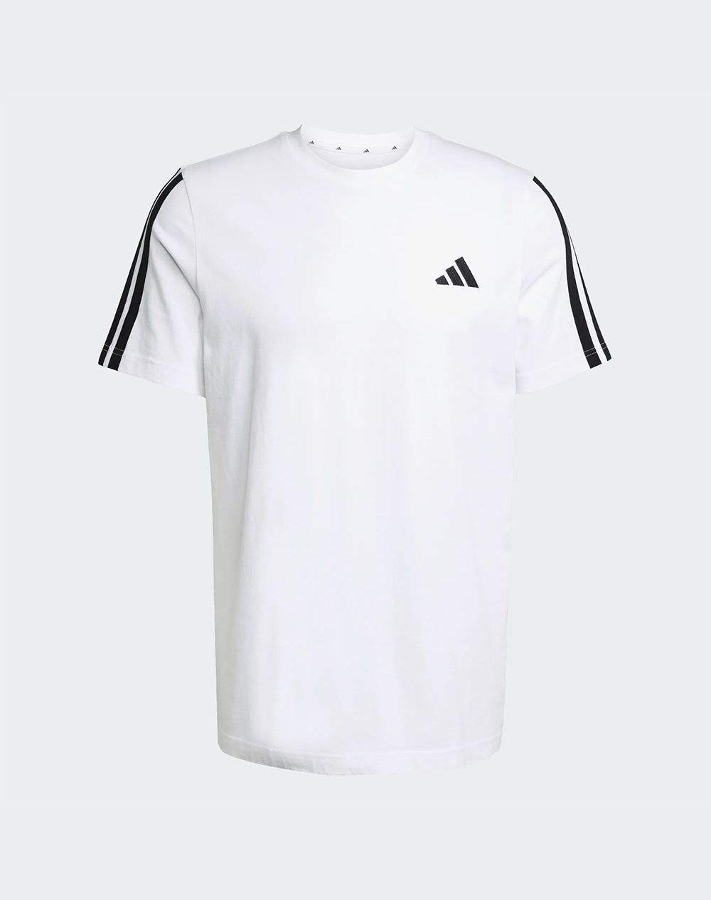 Adidas M 3S Sj T Jv6784-White White ανδρικά ρούχα μπλούζες T-Shirt Politikos Shop Πολιτικός