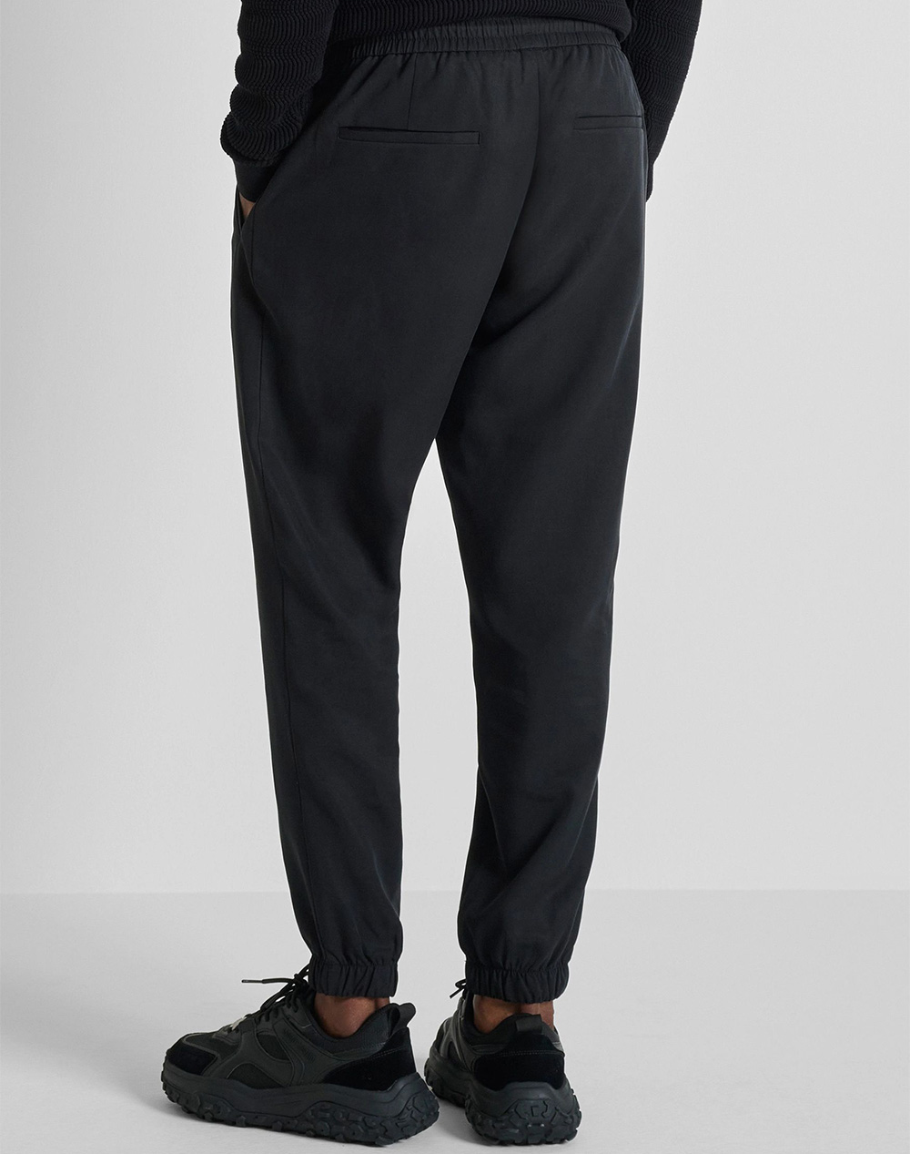 ANTONY MORATO PRE MMTR00777FA800205 TROUSERS NATE REGULAR FIT IN LINEN BLEND FABRIC ΠΑΝΤΕΛΟΝΙ ΑΝΔΡΙΚΟ TR00777800205-9000 Black φωτογραφία
