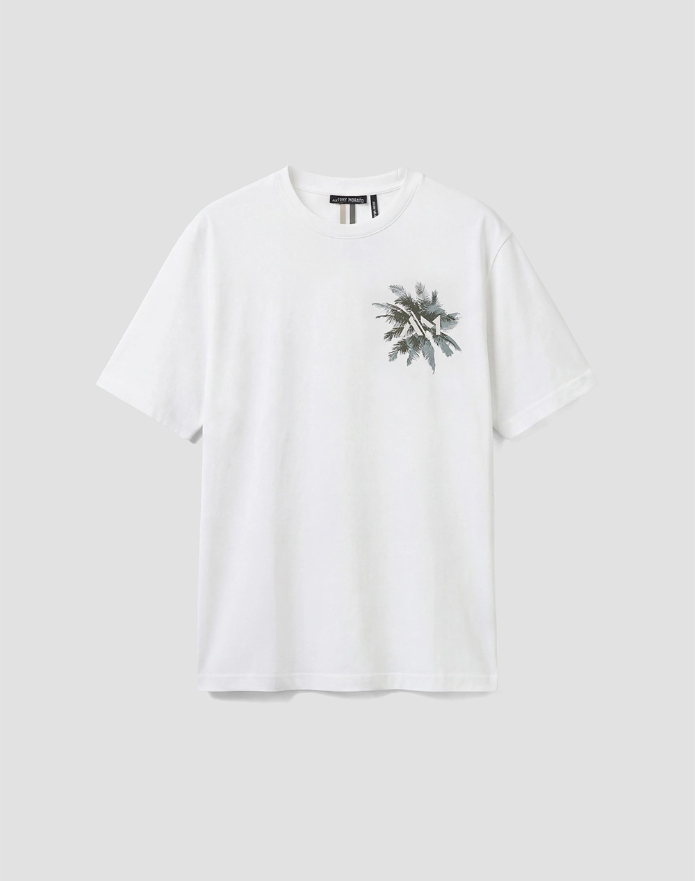 ANTONY MORATO MMKS02632FA100144 MIN OF 6 T-SHIRT REGULAR FIT IN JERSEY COTTON FABRIC WITH PRINT ΜΠΛΟΥΖΑ ΑΝΔΡΙΚΟ KS02632FA100144-1011 OffWhite