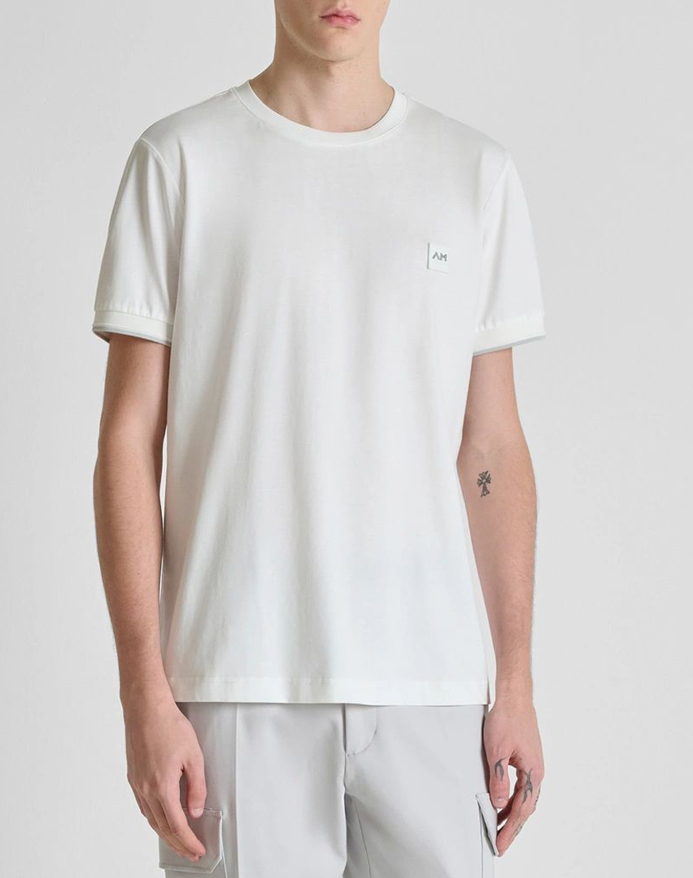 ANTONY MORATO MMKS02641FA100240 MIN OF 6 T-SHIRT REGULAR FIT ΜΠΛΟΥΖΑ ΑΝΔΡΙΚΟ KS02641FA100240-1011 Cream