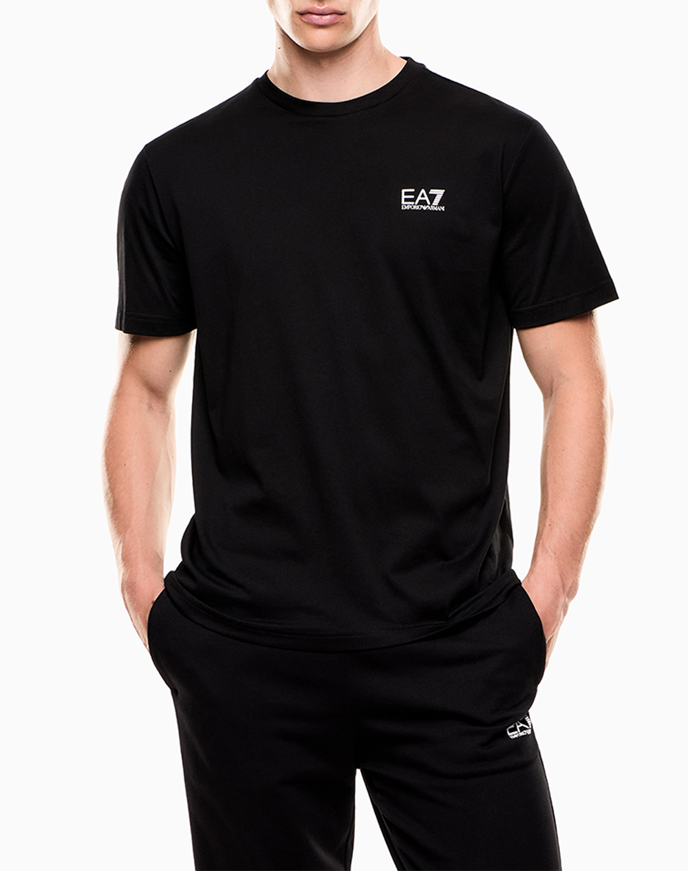 EA7 T-SHIRT 7M000567AF10375-MC001 Black