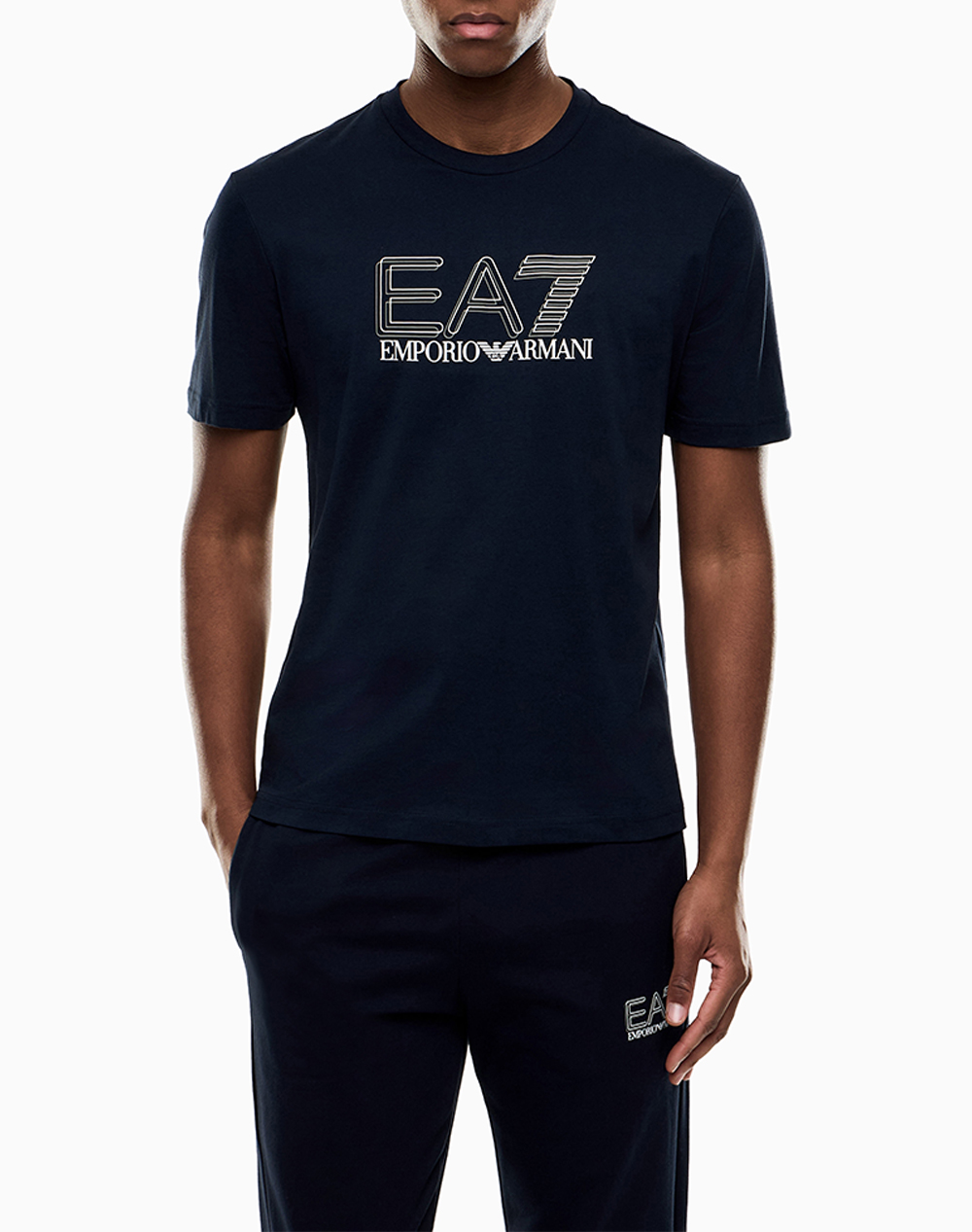EA7 T-SHIRT 7M001307AF10375-UB102 DarkBlue