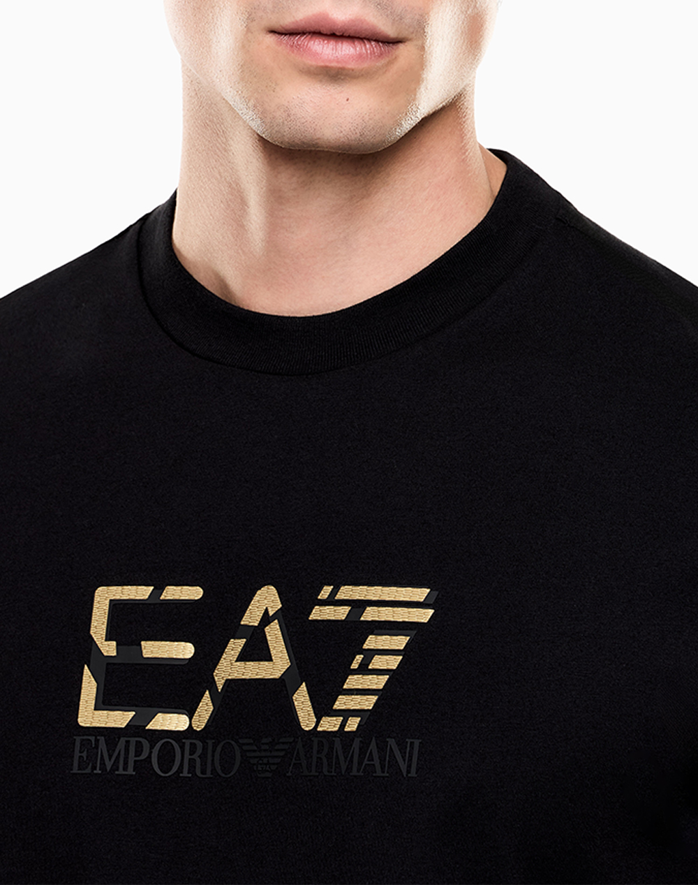 Ea7 T-Shirt 7M001562Af17789-Uc001 Black ανδρικά ρούχα μπλούζες Politikos Shop Πολιτικός