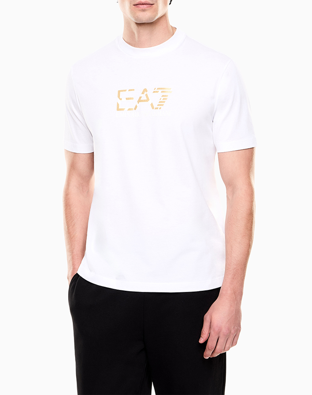 EA7 T-SHIRT 7M001562AF17789-U0002 White