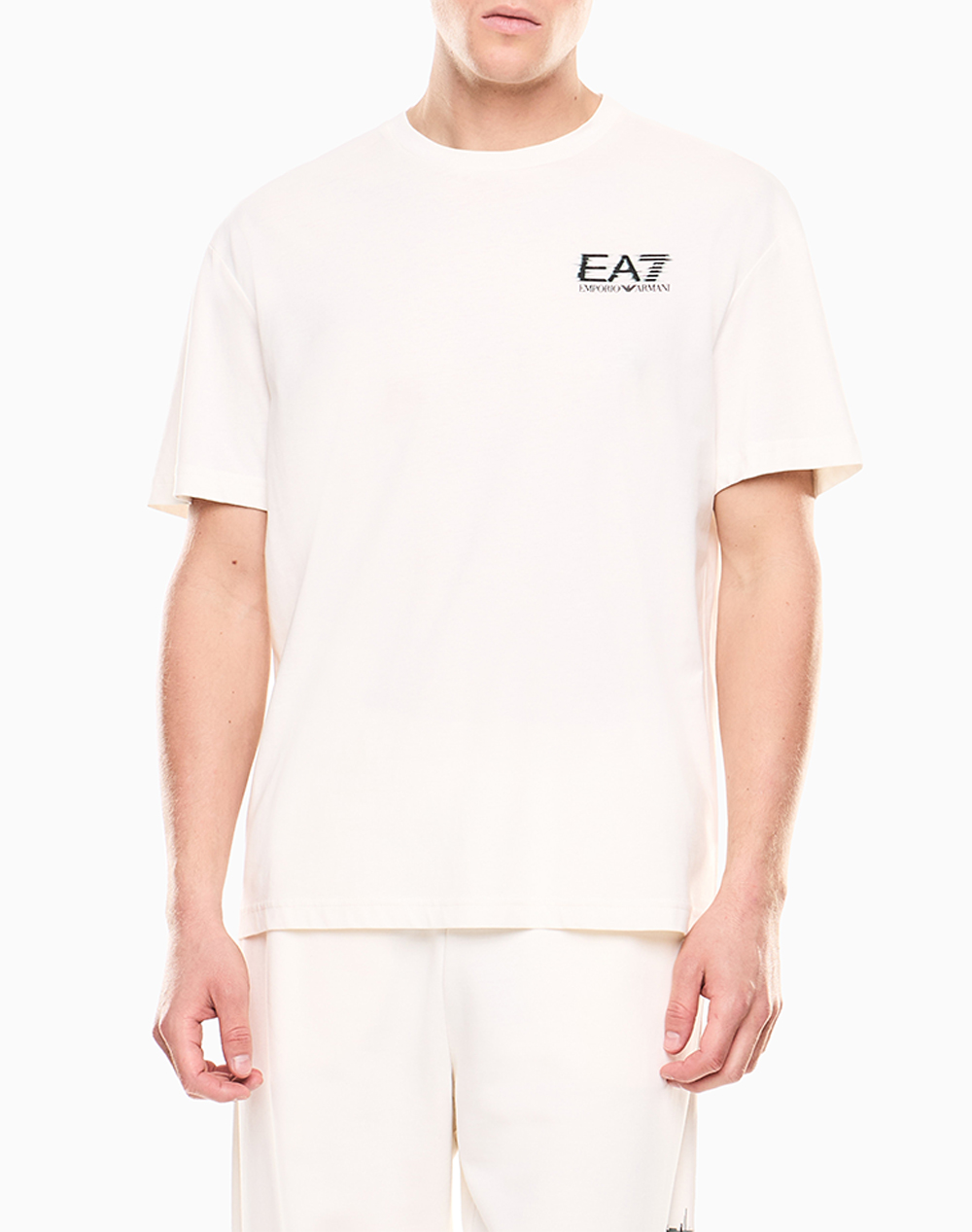 EA7 T-SHIRT 7M001327AF17789-U0004 Ecru