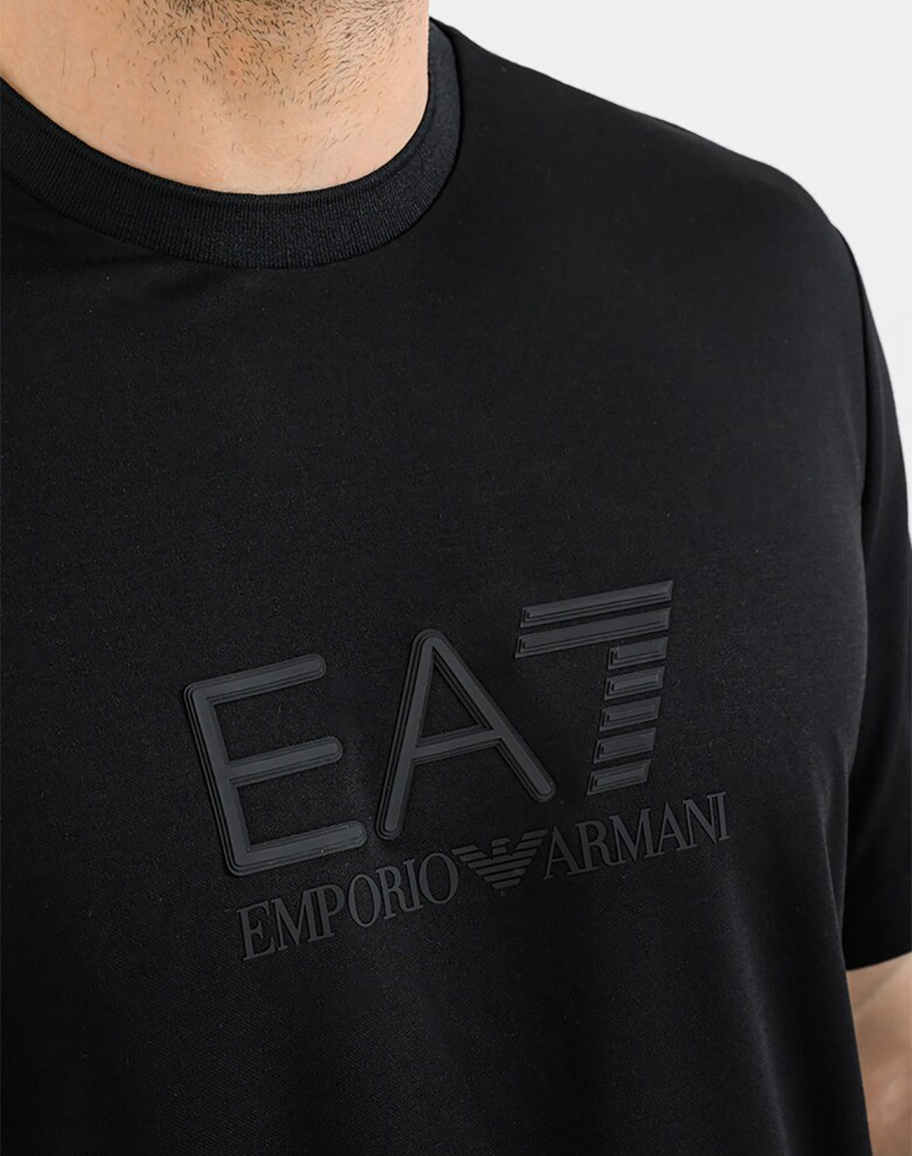 Ea7 T-Shirt 7M001358Af13862-Uc001 Black ανδρικά ρούχα μπλούζες Politikos Shop Πολιτικός
