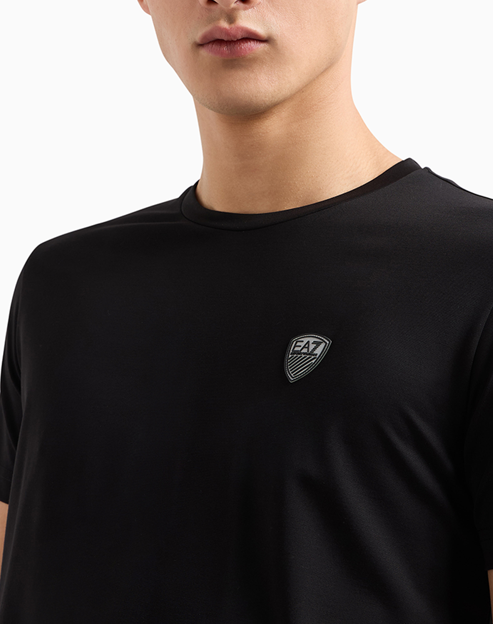 Ea7 T-Shirt 8Npt16Pjrgz-1200 Black ανδρικά ρούχα μπλούζες Politikos Shop Πολιτικός