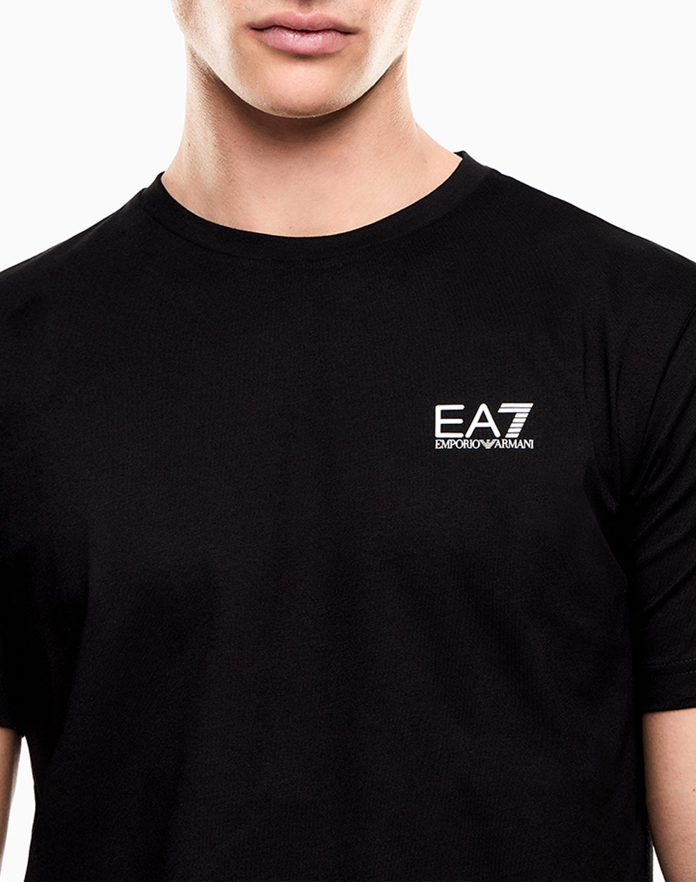 Ea7 T-Shirt 8Npt25Pjvpz-1200 Black ανδρικά ρούχα μπλούζες Politikos Shop Πολιτικός
