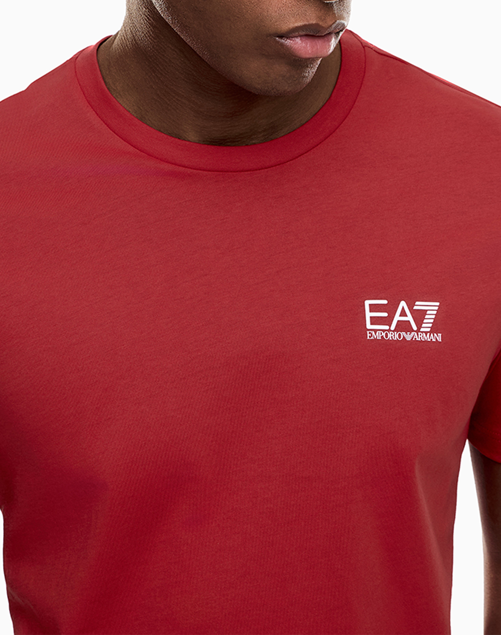Ea7 T-Shirt 8Npt25Pjvpz-U5072 Red ανδρικά ρούχα μπλούζες Politikos Shop Πολιτικός