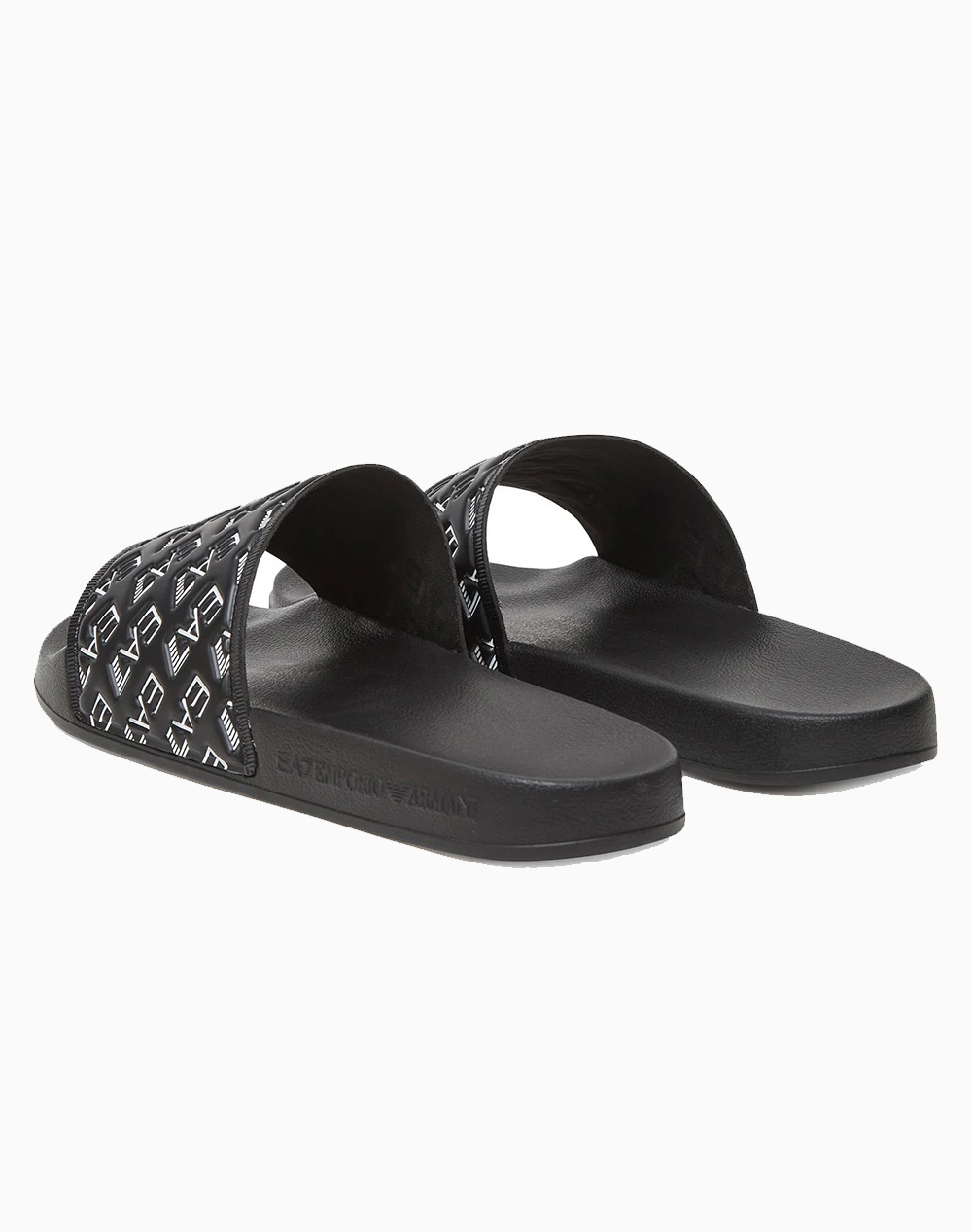 Ea7 Shoes Beachwear 7X000109Af15125-Mc138 Totalblack ανδρικά παπούτσια Σαγιοναρες Politikos Shop Πολιτικός