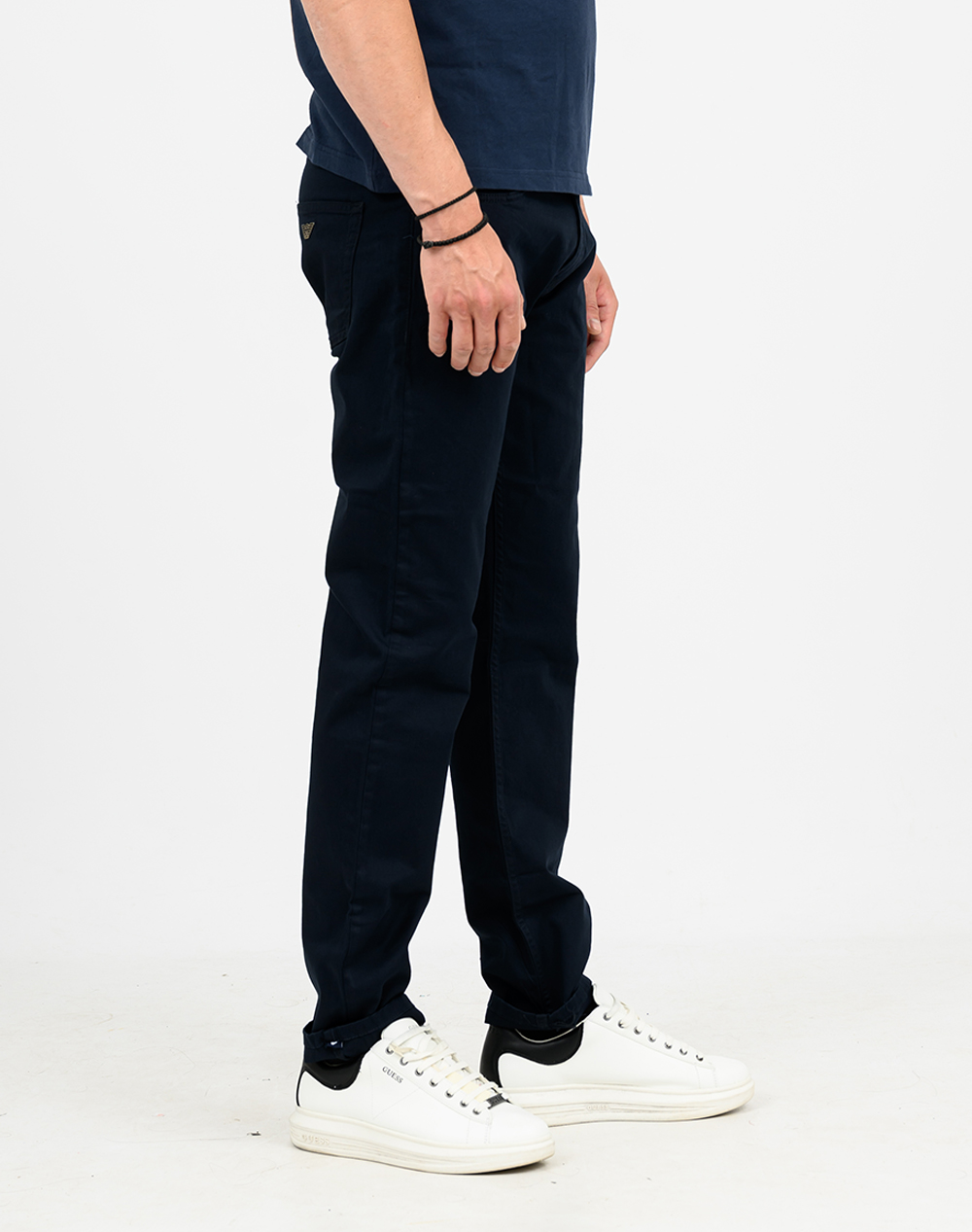 Armani 5 Pockets Pant Em000062Af22611-Ub118 Darkblue ανδρικά ρούχα παντελόνια Jeans Politikos Shop Πολιτικός