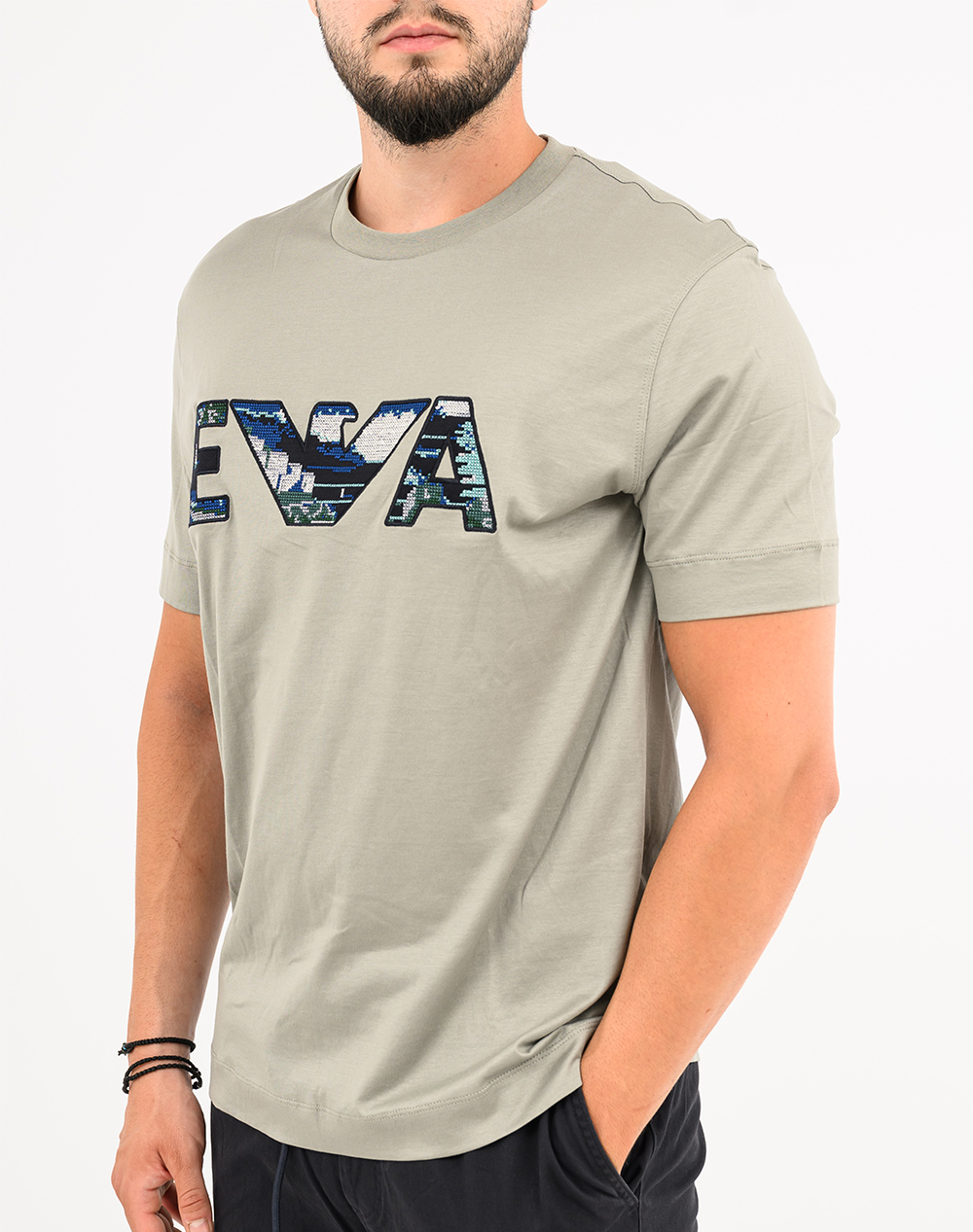ARMANI T-SHIRT EM005278AF13747-U8051 Gray
