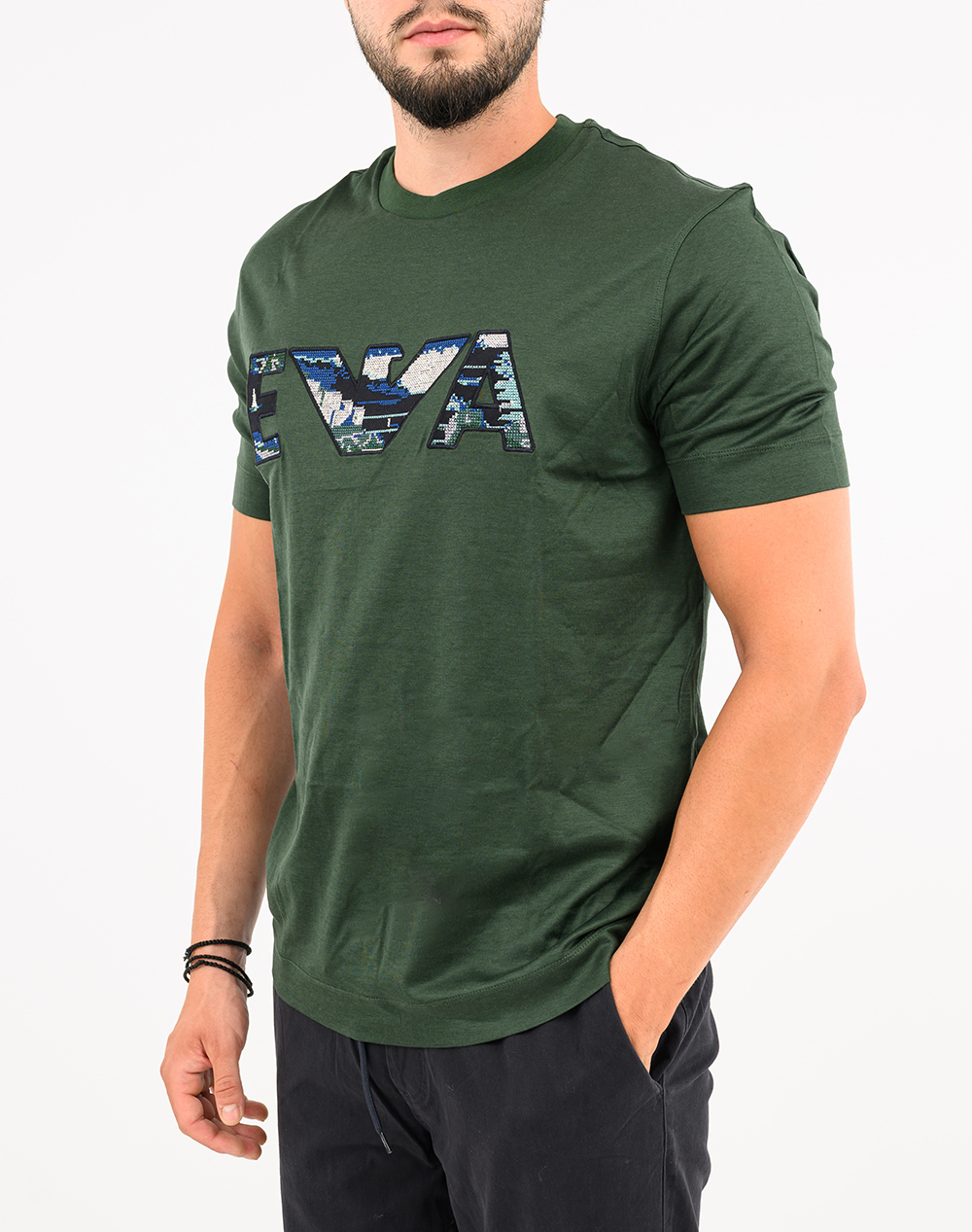 ARMANI T-SHIRT EM005278AF13747-U7263 Green