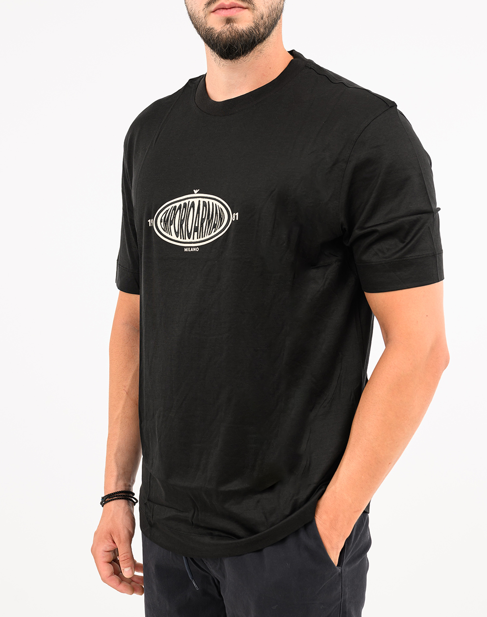ARMANI T-SHIRT EM004916AF13747-UC001 Black