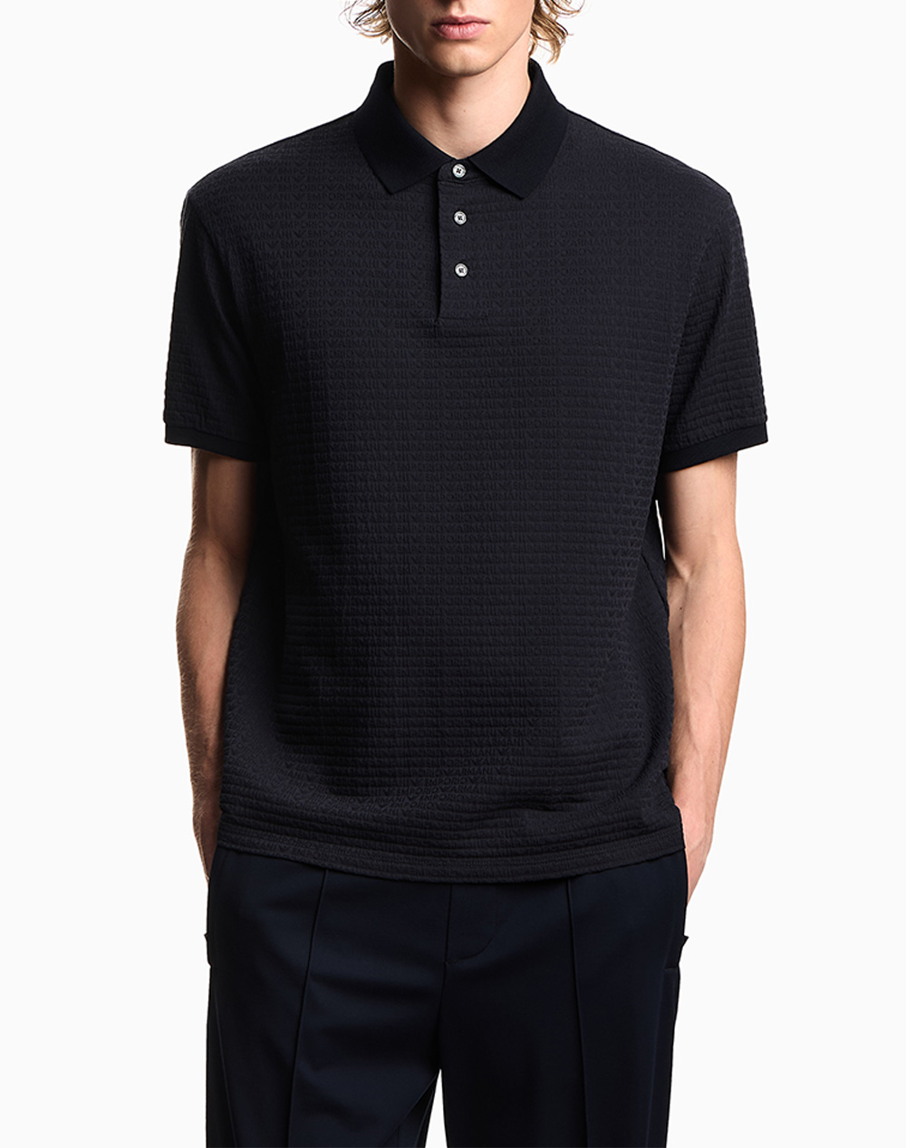 EMPORIO ARMANI POLO SHIRT EM004595AF10762-FB413 NavyBlue