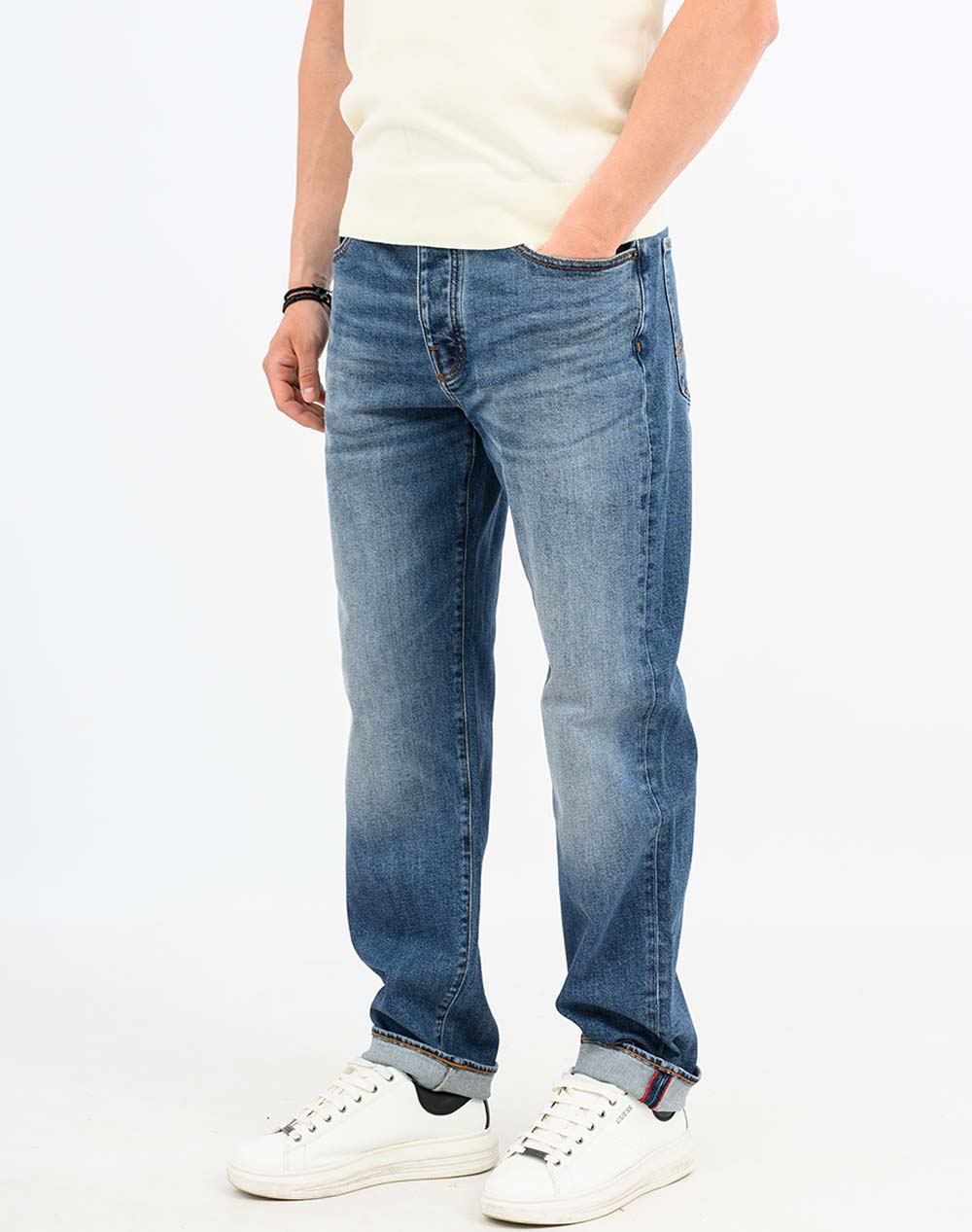 ARMANI EXCHANGE 5 POCKETS PANT XM000074AF25868-MB002 DenimBlue