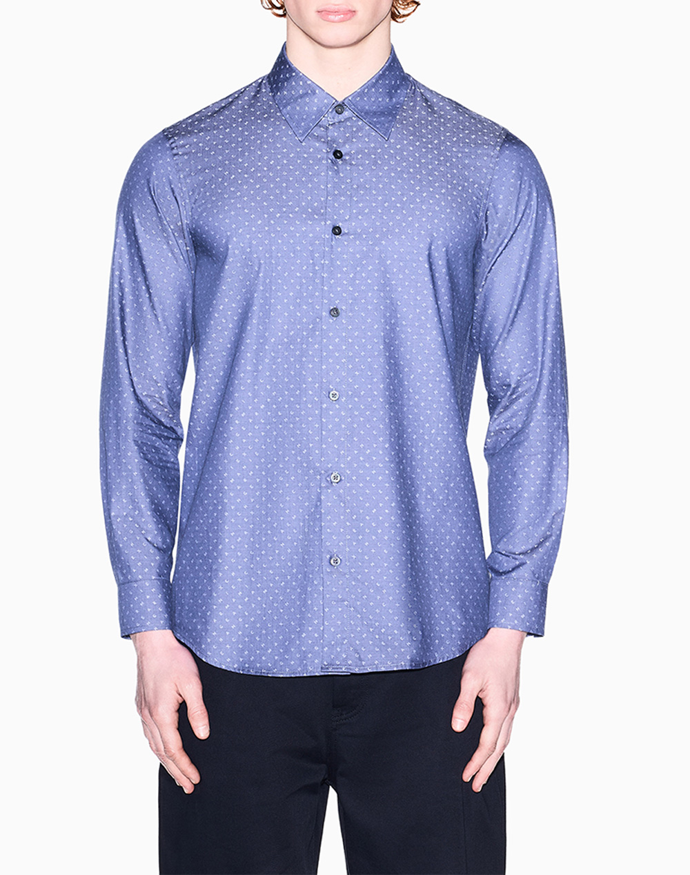 ARMANI EXCHANGE SHIRT XM002739AF24681-FB443 Blue