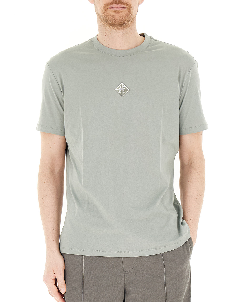 ARMANI EXCHANGE T-SHIRT XM002454AF10358-U7210 LightGreen