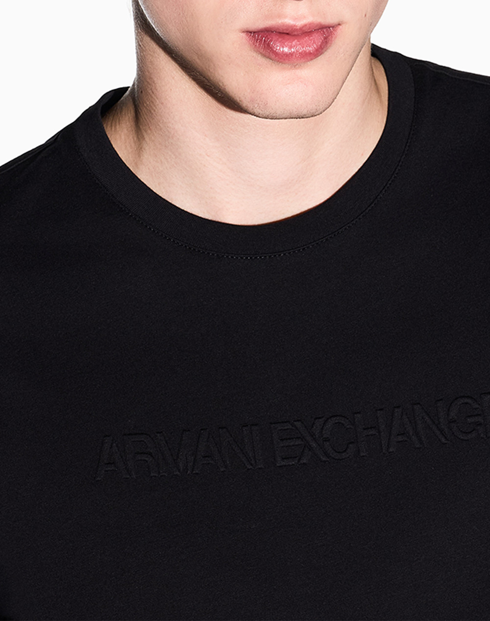 Armani Exchange T-Shirt Xm002467Af10356-Uc001 Black ανδρικά ρούχα μπλούζες Politikos Shop Πολιτικός