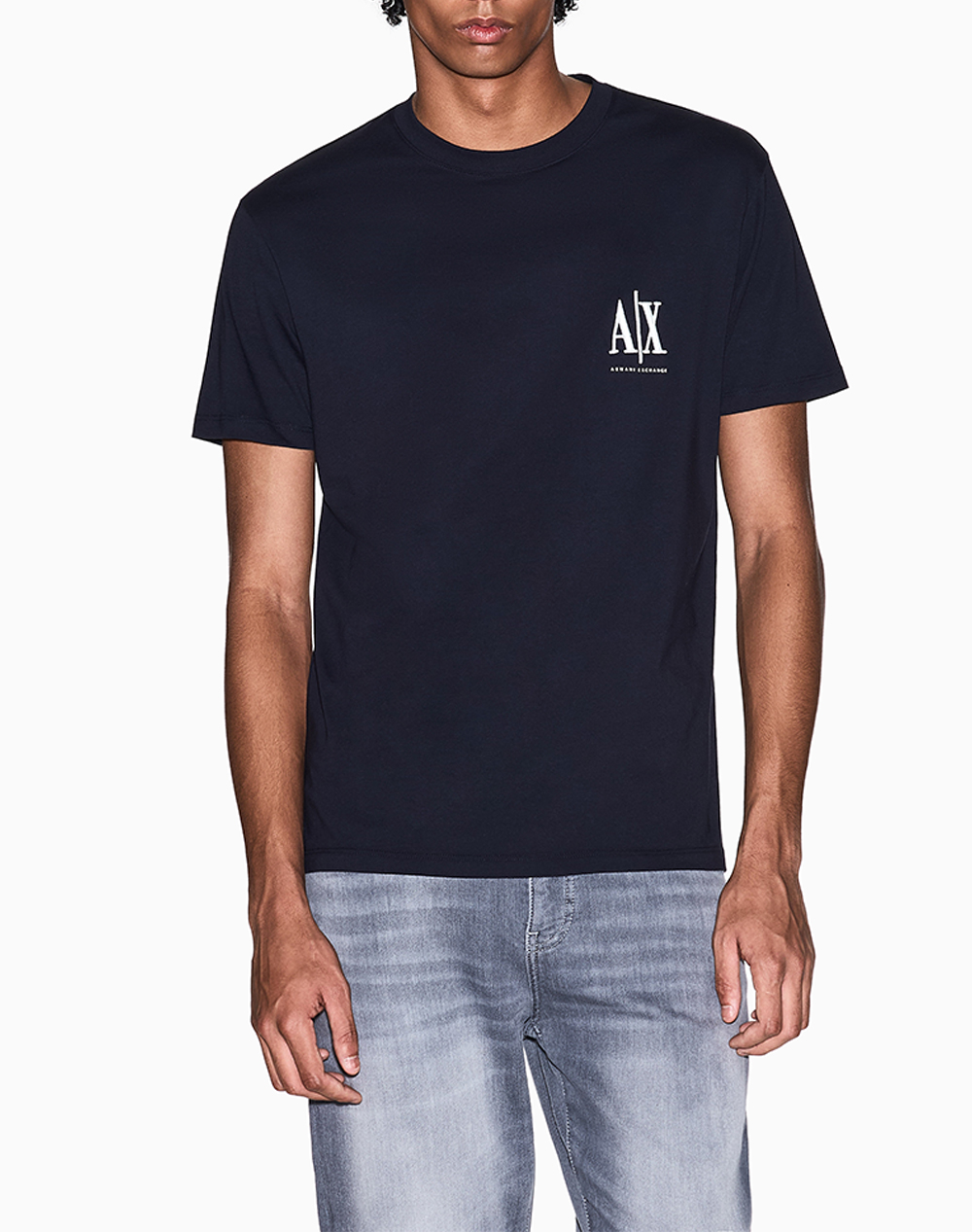 ARMANI EXCHANGE T-SHIRT XM000365AF12308-UB101 NavyBlue