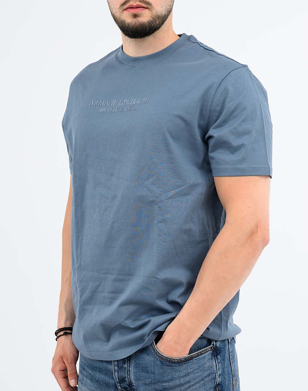 ARMANI EXCHANGE T-SHIRT XM001280AF10361-U9302 SteelBlue