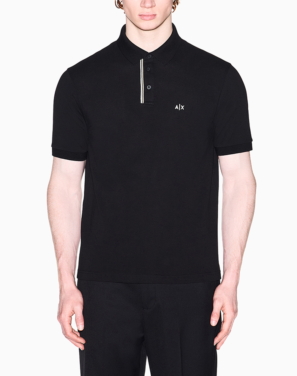 ARMANI EXCHANGE POLO SHIRT XM002067AF10366-UC001 Black