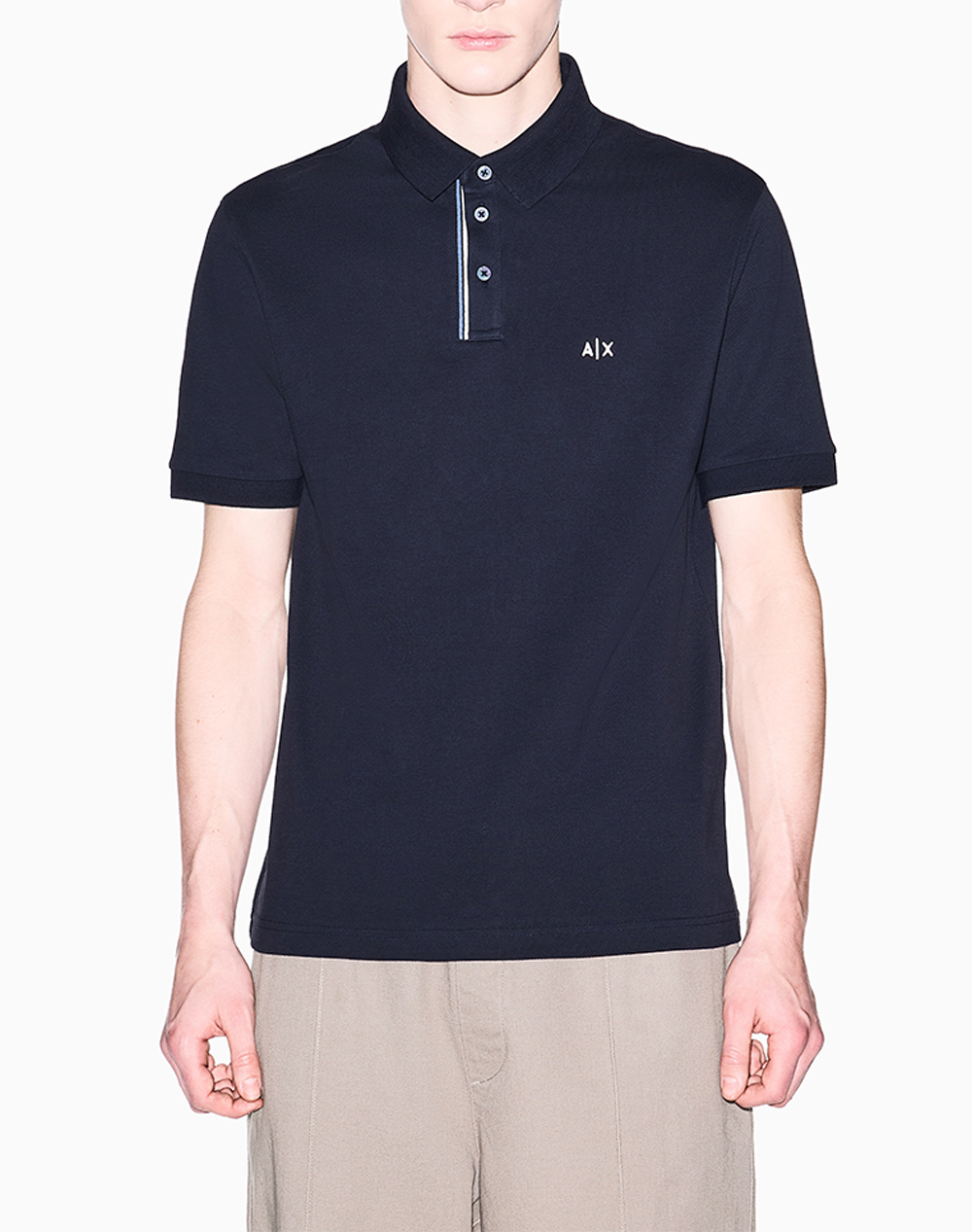 ARMANI EXCHANGE POLO SHIRT XM002067AF10366-UB101 NavyBlue