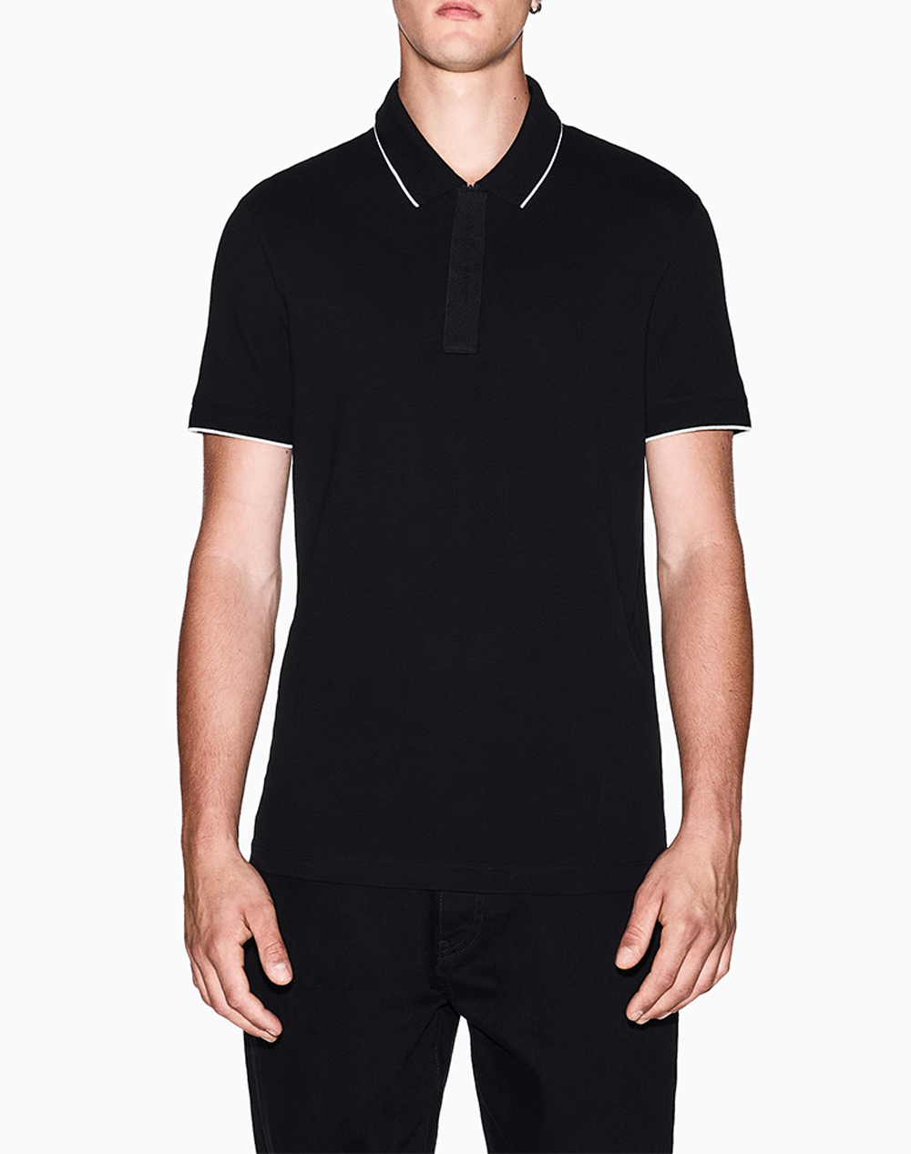 ARMANI EXCHANGE POLO SHIRT XM001285AF10366-UC001 Black