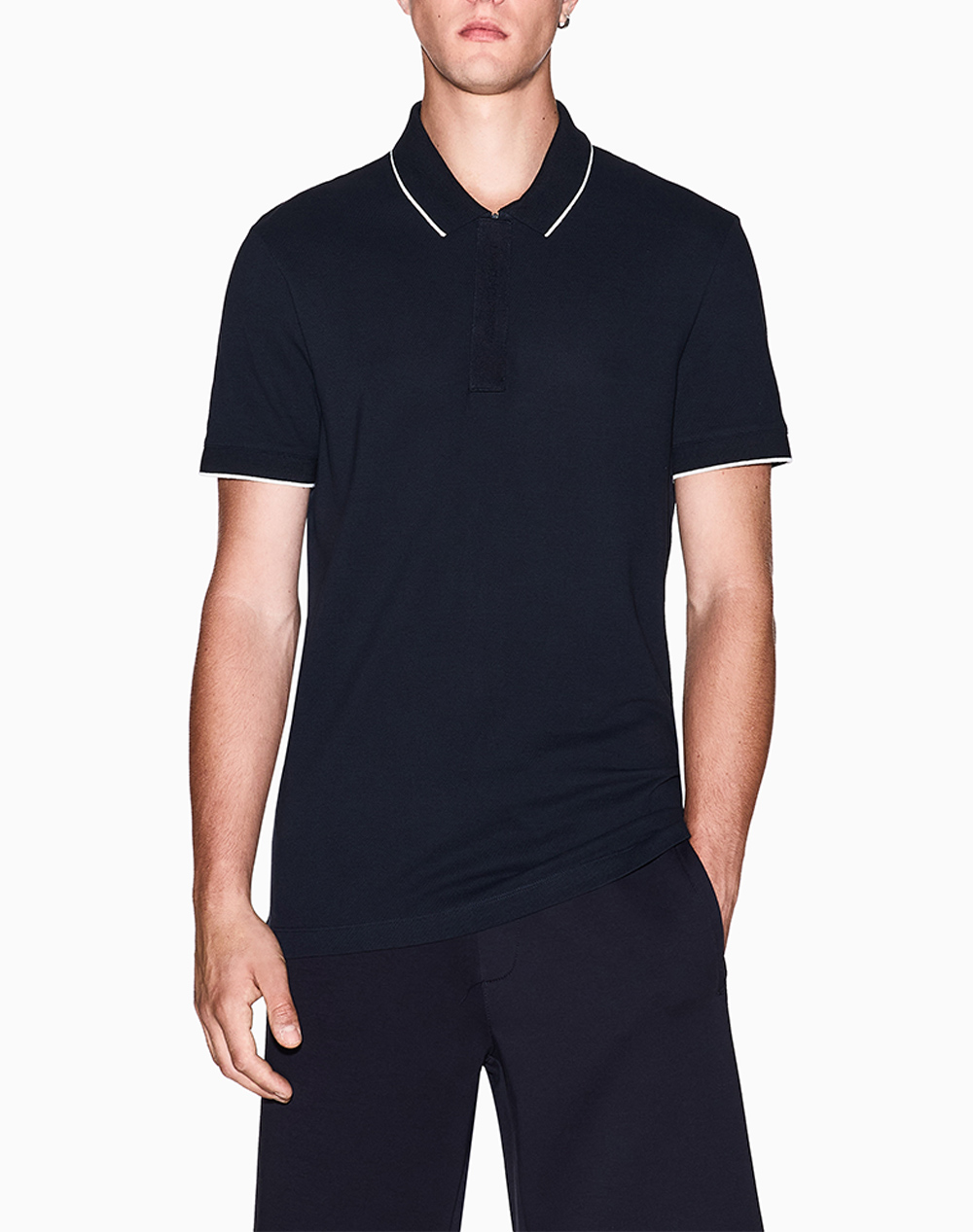 ARMANI EXCHANGE POLO SHIRT XM001285AF10366-UB101 NavyBlue