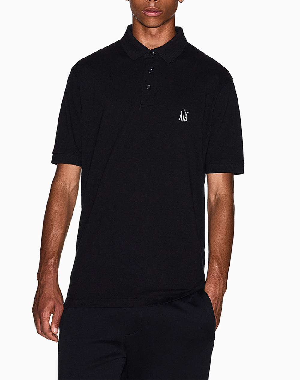 Men's Polo Shirts Armani Exchange Black